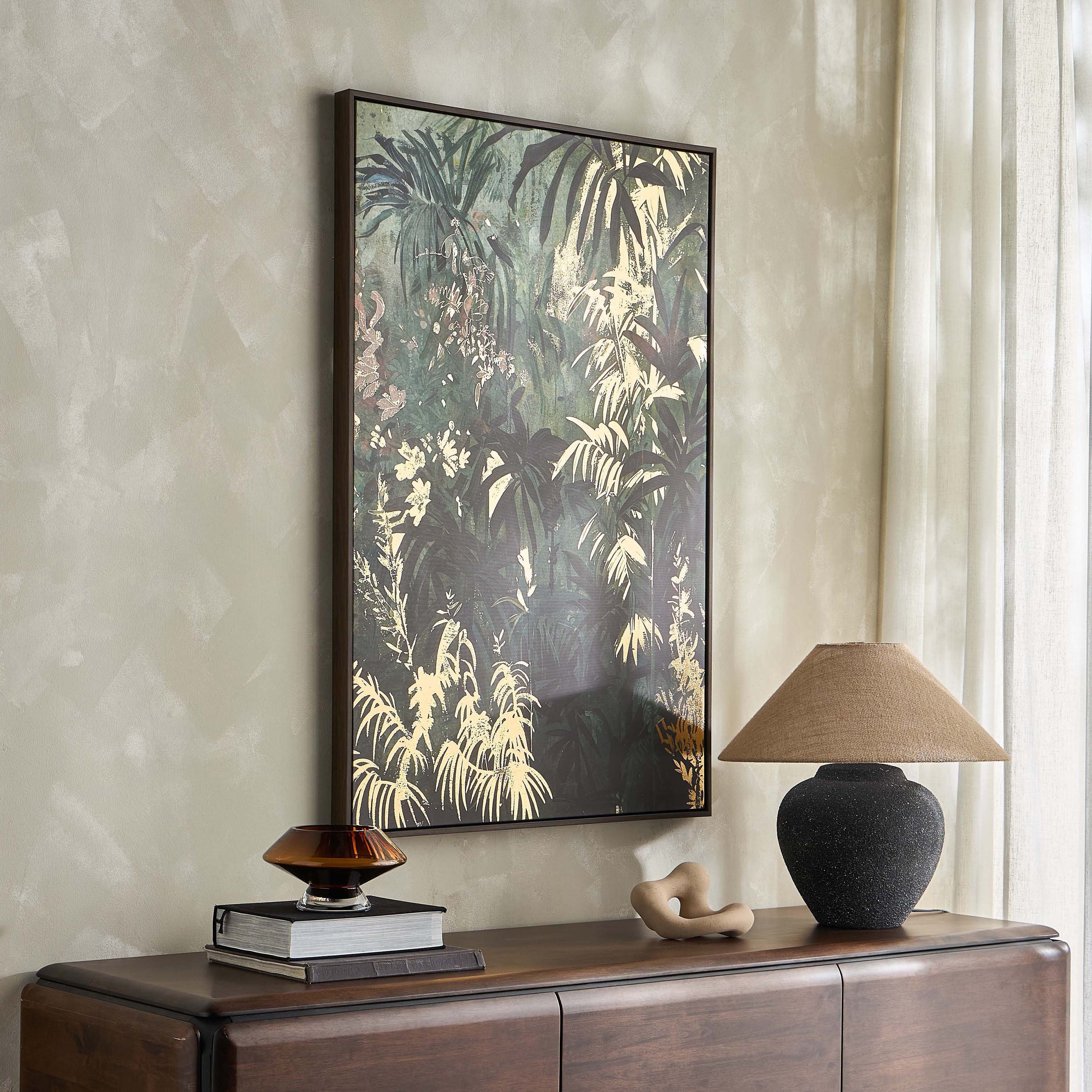 زينة حائط كانفاس مؤطرة - سيلوسيا - 80x120 سم-household-walldecorandmirrors-wallart-image-3