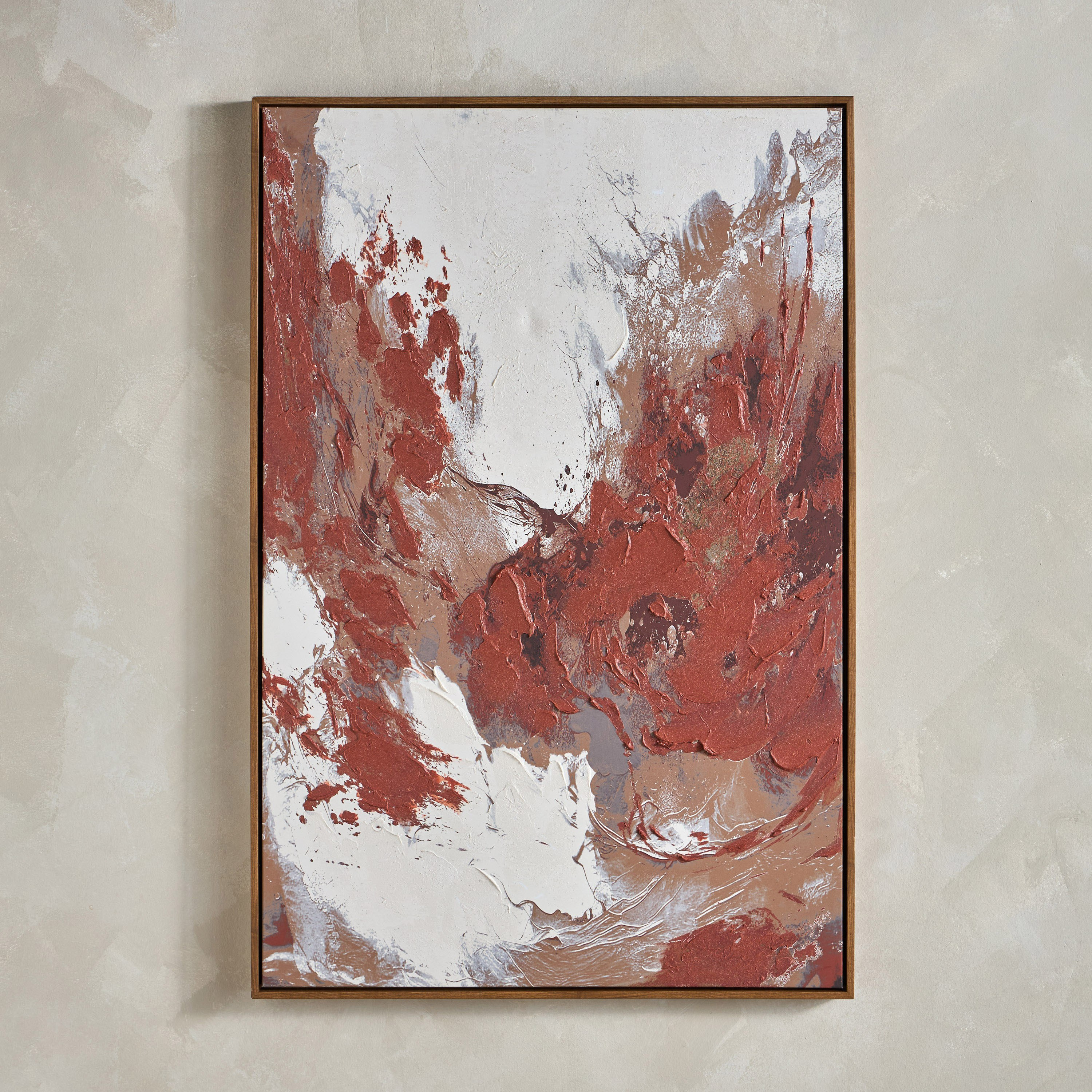 زينة حائط كانفاس مؤطرة - دييترا - 80x120 سم-household-walldecorandmirrors-wallart-image-1