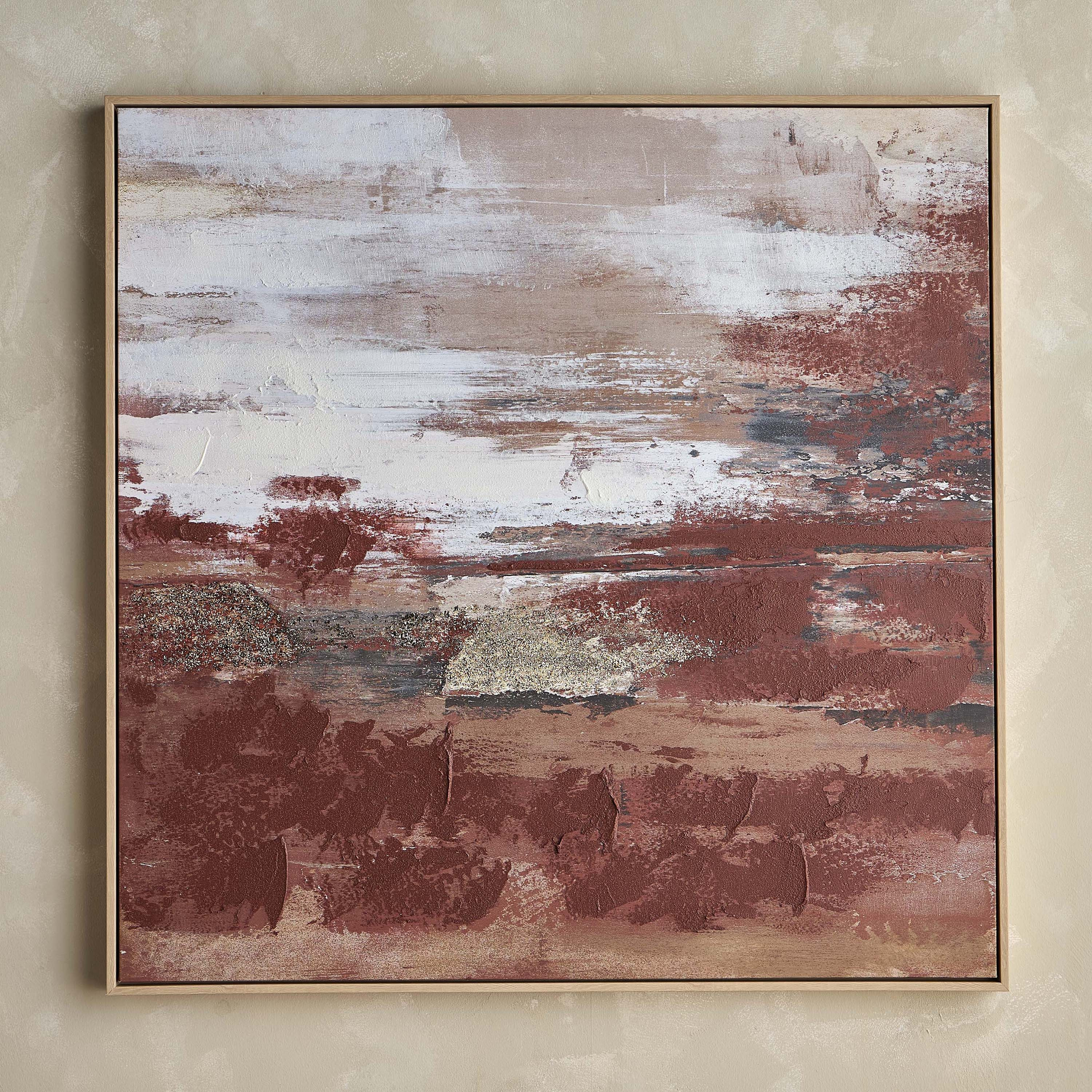 Disa Framed Canvas Wall Art - 102x102 cm-household-walldecorandmirrors-wallart-image-1