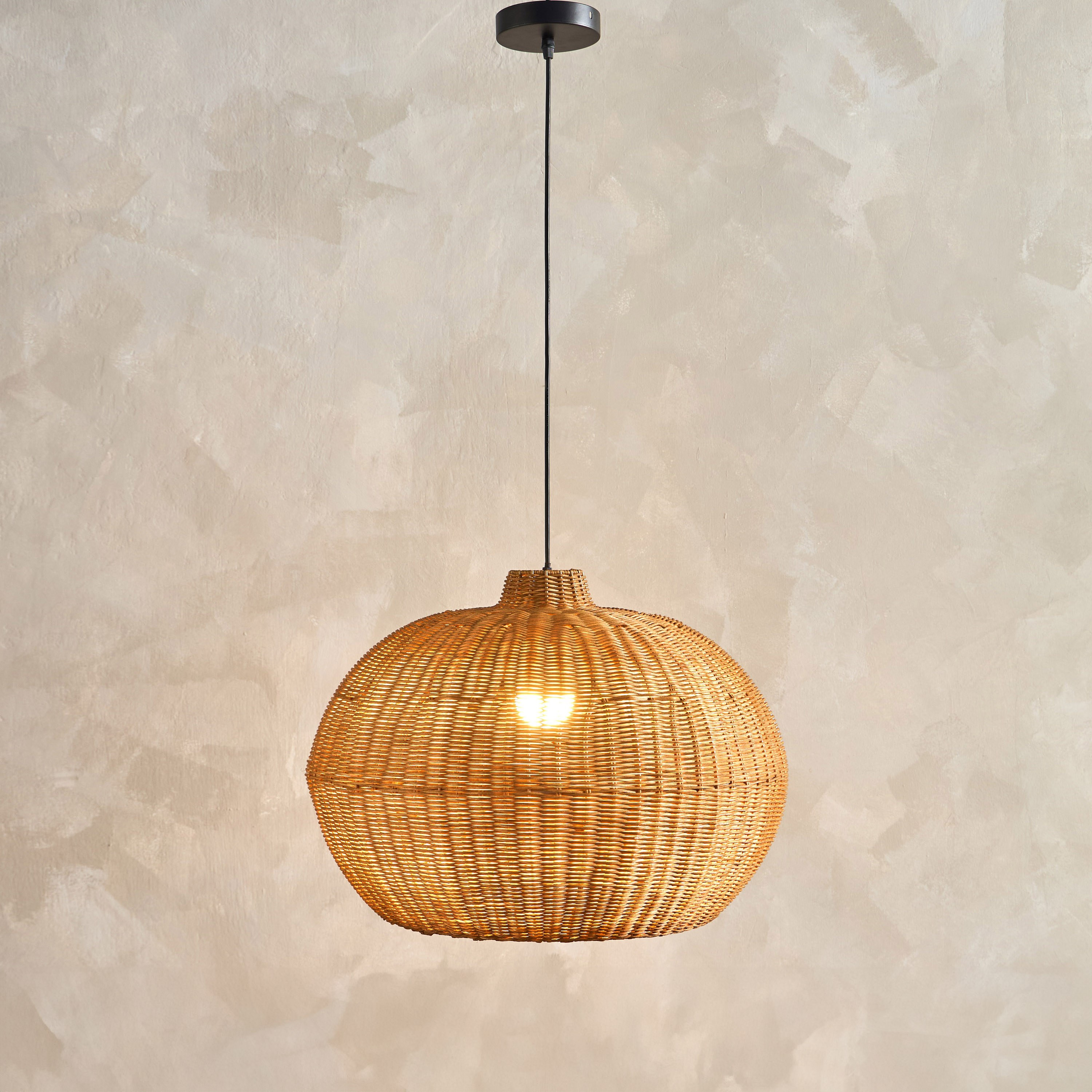 Tobin Rattan Ceiling Lamp-household-lighting-ceilinglamps-pendantlamps-image-2
