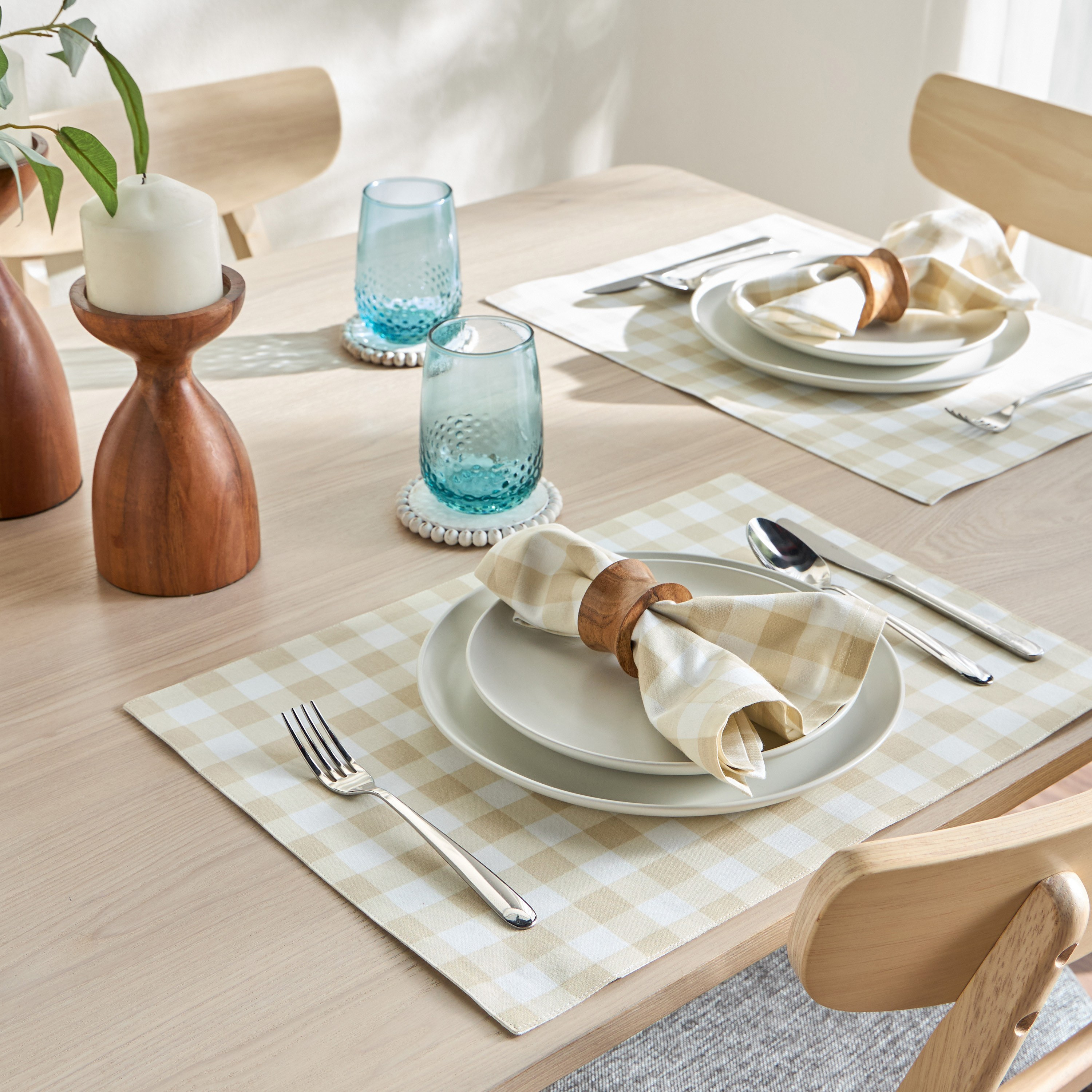 طقم مناديل سفرة 4 قطع - فيفيان - 45x45 سم-household-dining-tablelinen-napkinsandaccessories-image-3