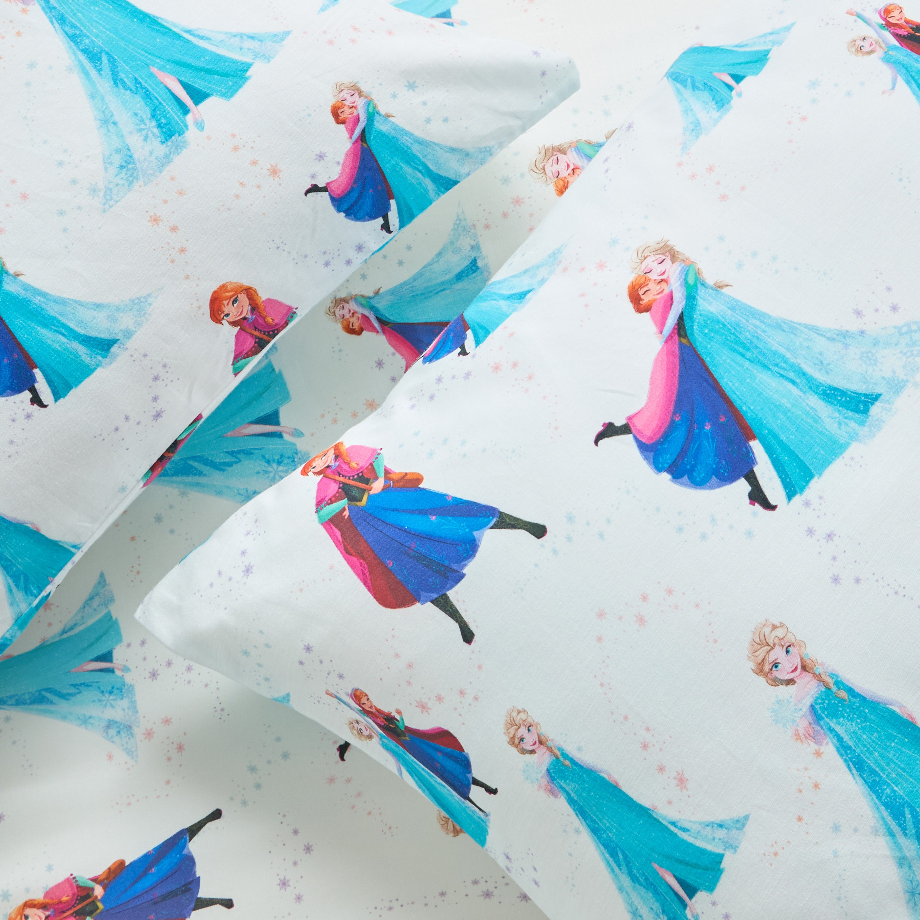 Disney Frozen Elsa and Anna Magical Cotton 2-Piece Pillowcase Set - 50x75 cm-kids-beddingandwindows-bedding-pillowcases-image-3