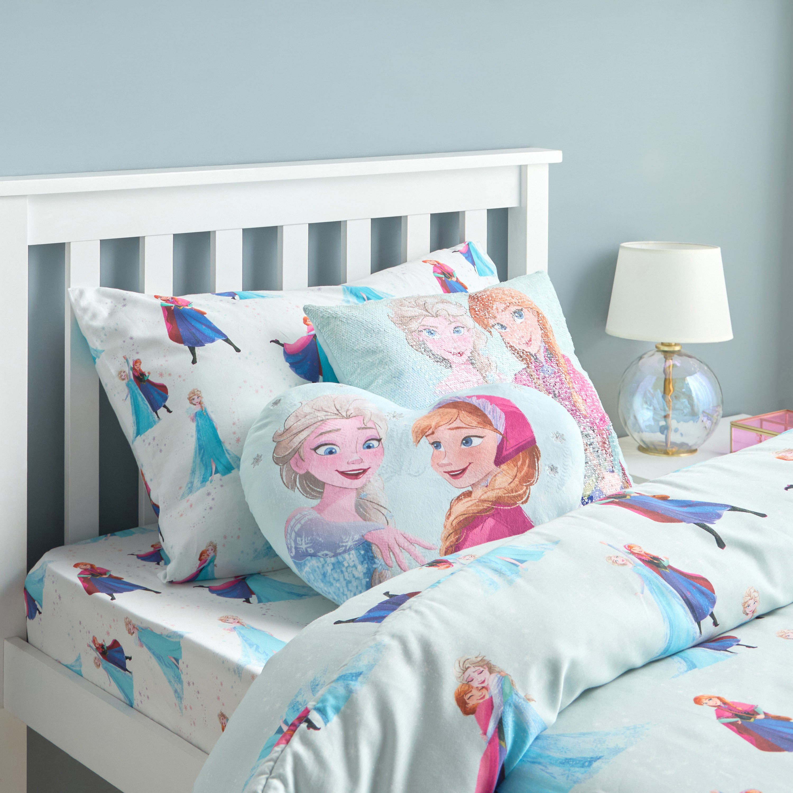 Disney Frozen Elsa and Anna Magical Cotton 2-Piece Pillowcase Set - 50x75 cm-kids-beddingandwindows-bedding-pillowcases-image-4