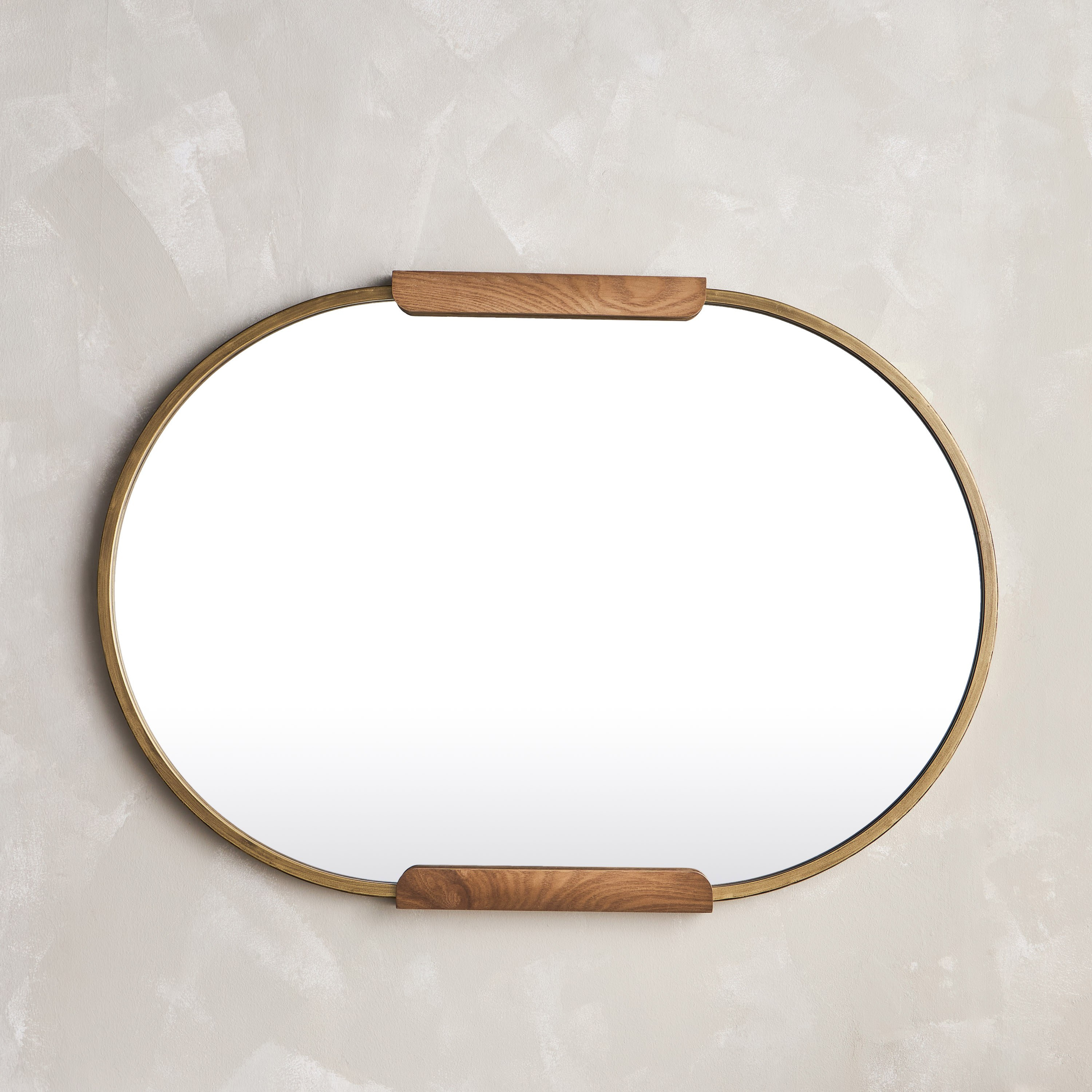 Alina Wall Mirror - 100x70 cm-household-walldecorandmirrors-mirrors-wallmirrors-image-2