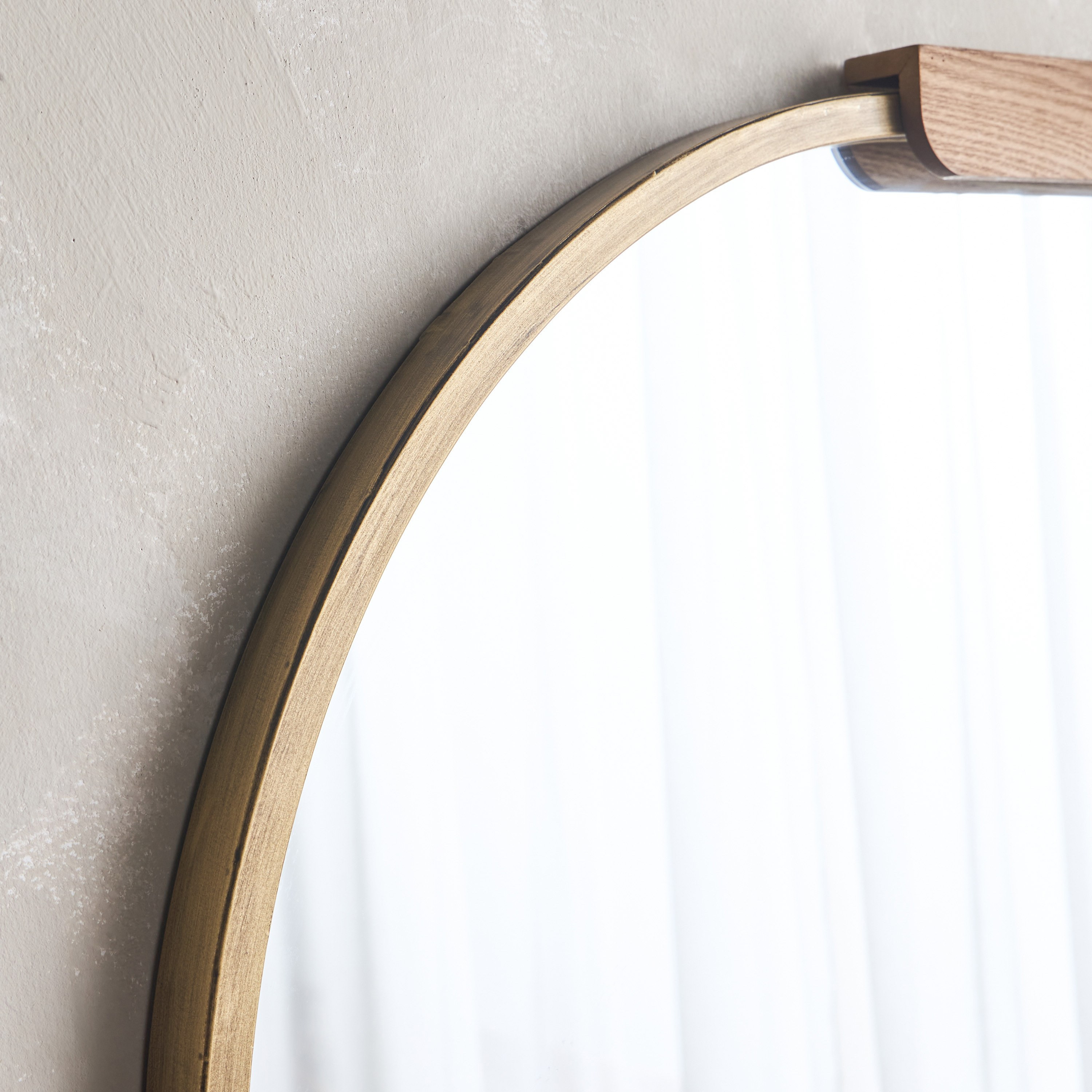 Alina Wall Mirror - 100x70 cm-household-walldecorandmirrors-mirrors-wallmirrors-image-3