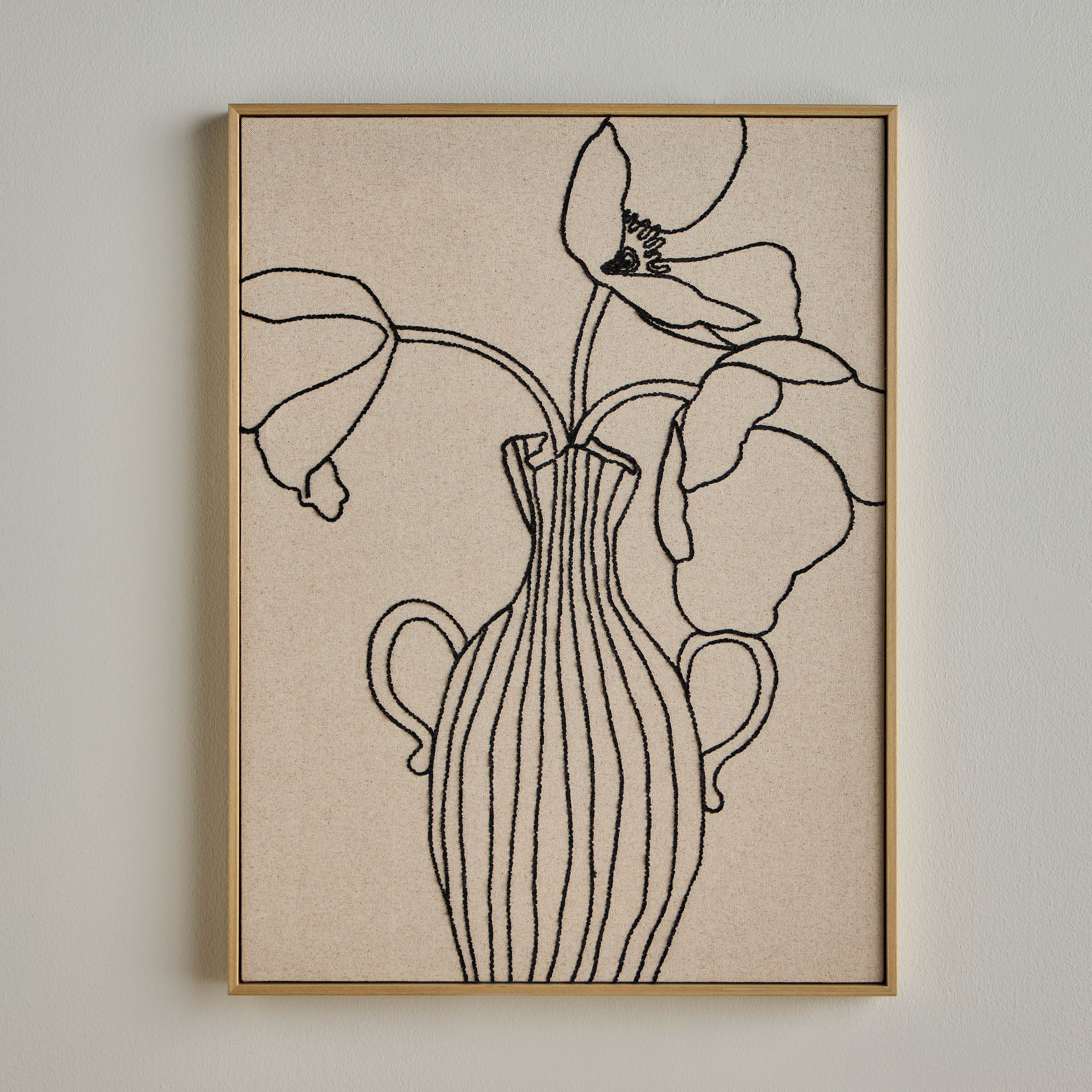 زينة حائط مؤطرة - ليونا - 60x80 سم-household-walldecorandmirrors-wallart-image-1