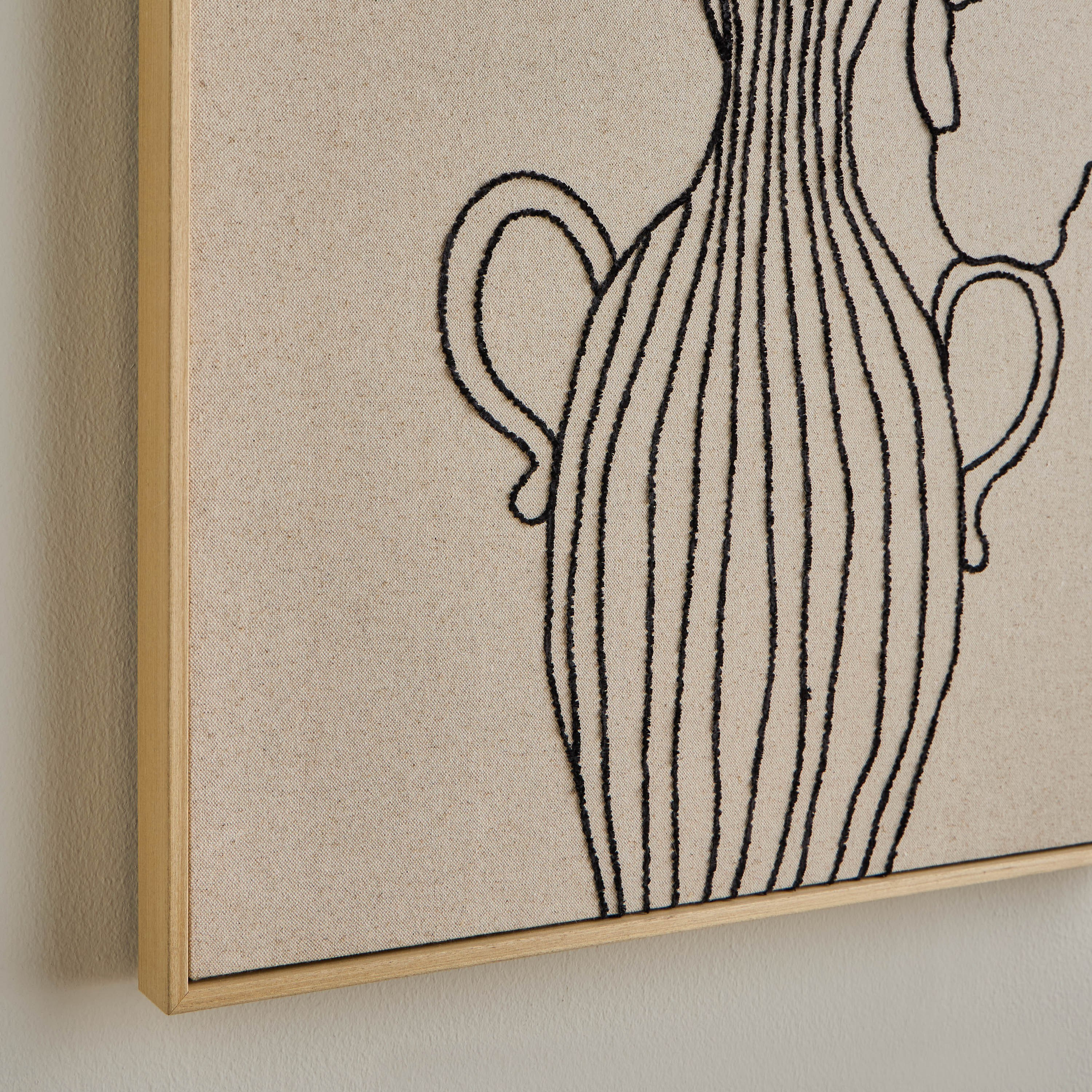 زينة حائط مؤطرة - ليونا - 60x80 سم-household-walldecorandmirrors-wallart-image-2