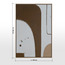 طقم زينة حائط كانفاس مؤطرة 3 قطع - برونتي-household-walldecorandmirrors-wallart-image-3