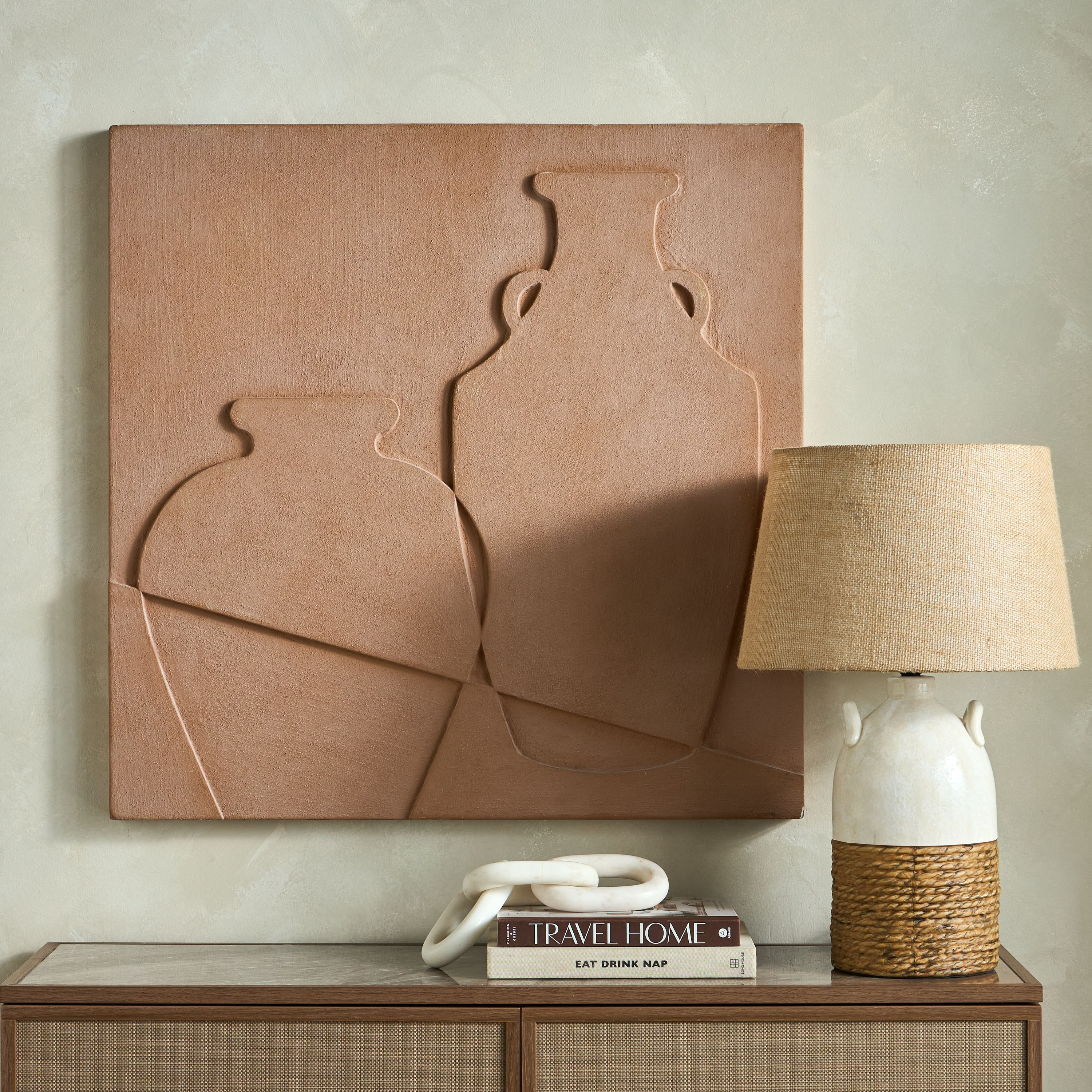 Pamela Unframed 3D Wall Art - 80x80 cm-household-walldecorandmirrors-wallart-image-3