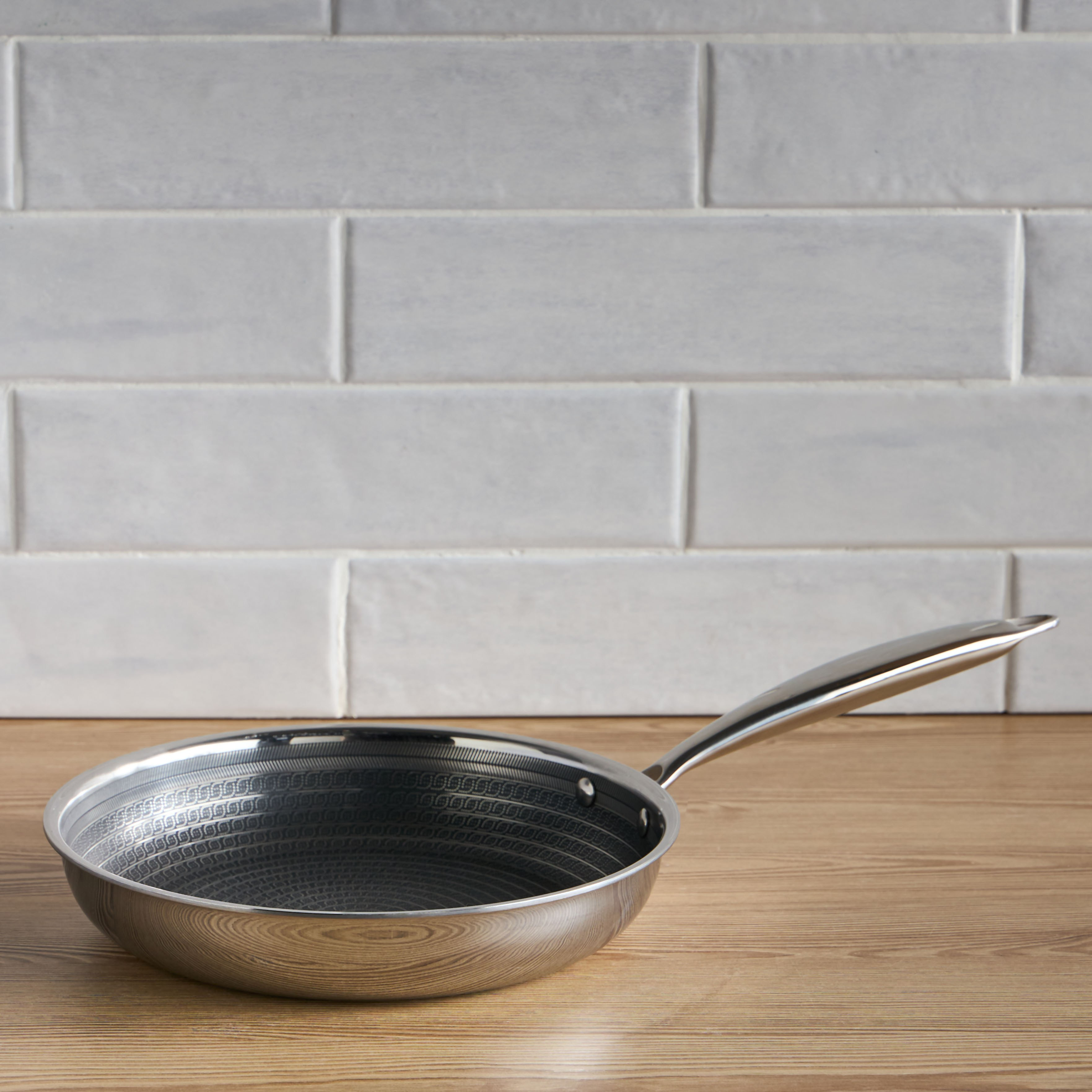 Master Pro Triply Stainless Steel Frying Pan - 24 cm-household-kitchen-cookware-potsandpans-image-1