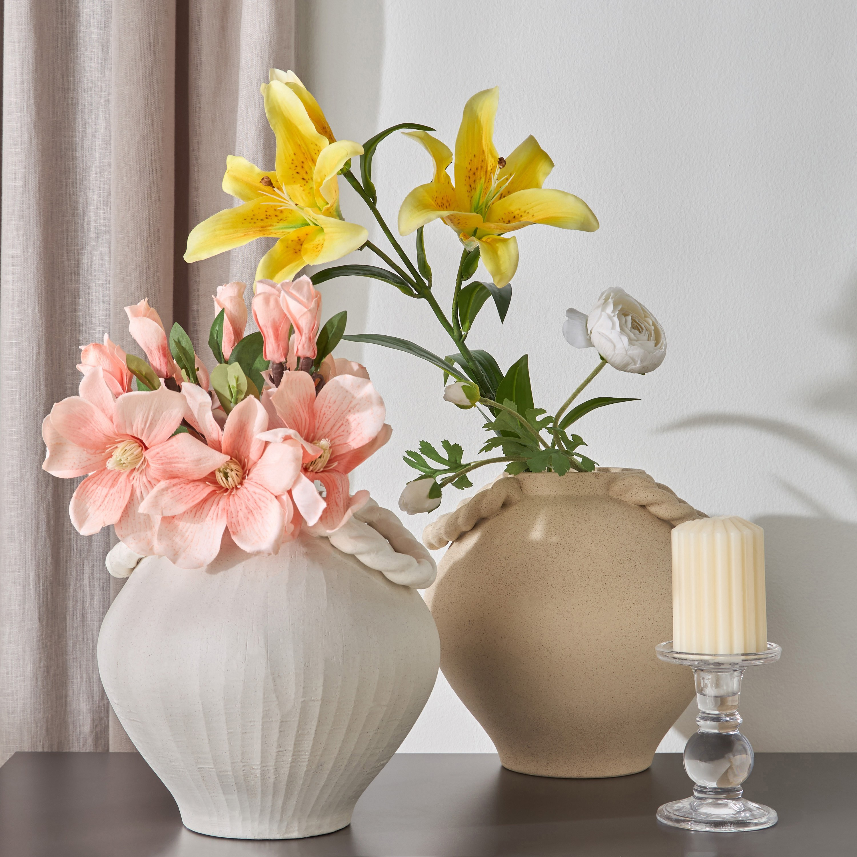 Real Touch Lulian Spray - 52 cm-household-gardenandoutdoor-artificialflowersandplants-stems-image-3