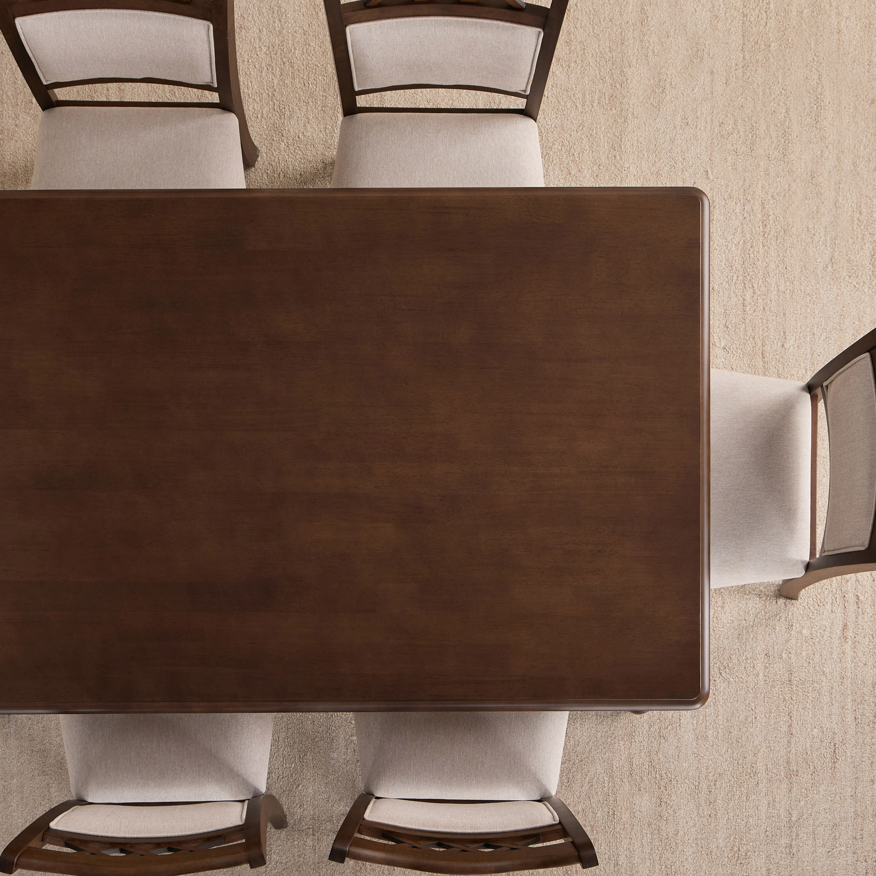 طقم طاولة سفرة 6 مقاعد - أميليكا-furniture-diningroom-diningsets-image-3