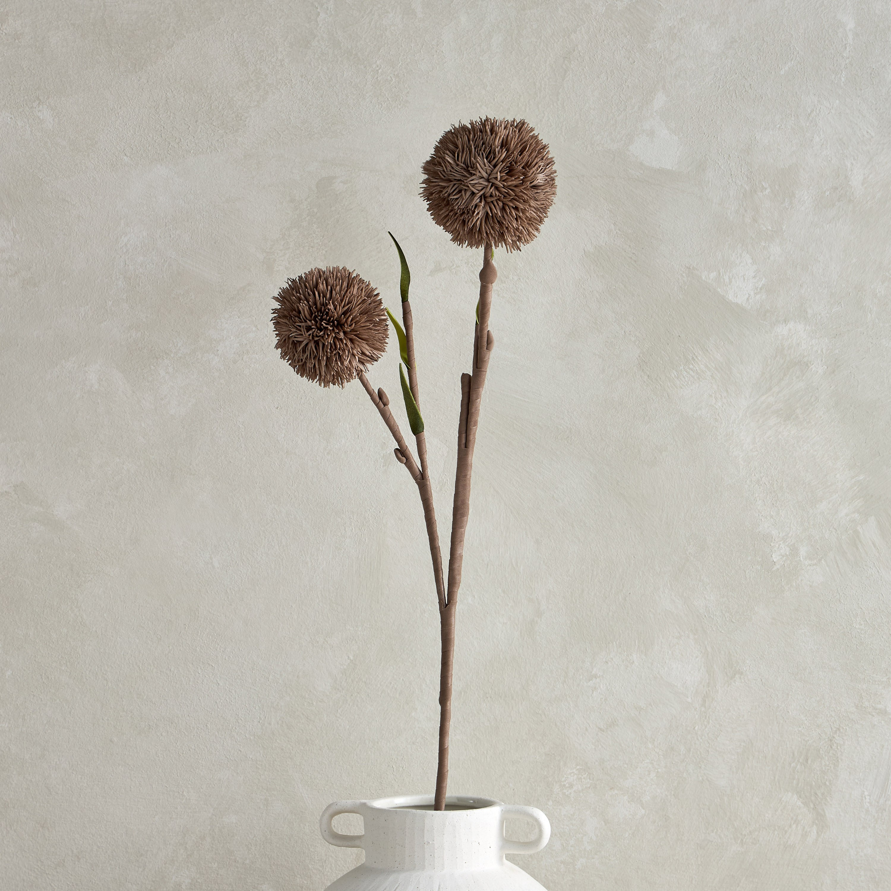 Scallion Double Ball Stem - 95 cm-household-gardenandoutdoor-artificialflowersandplants-stems-image-1