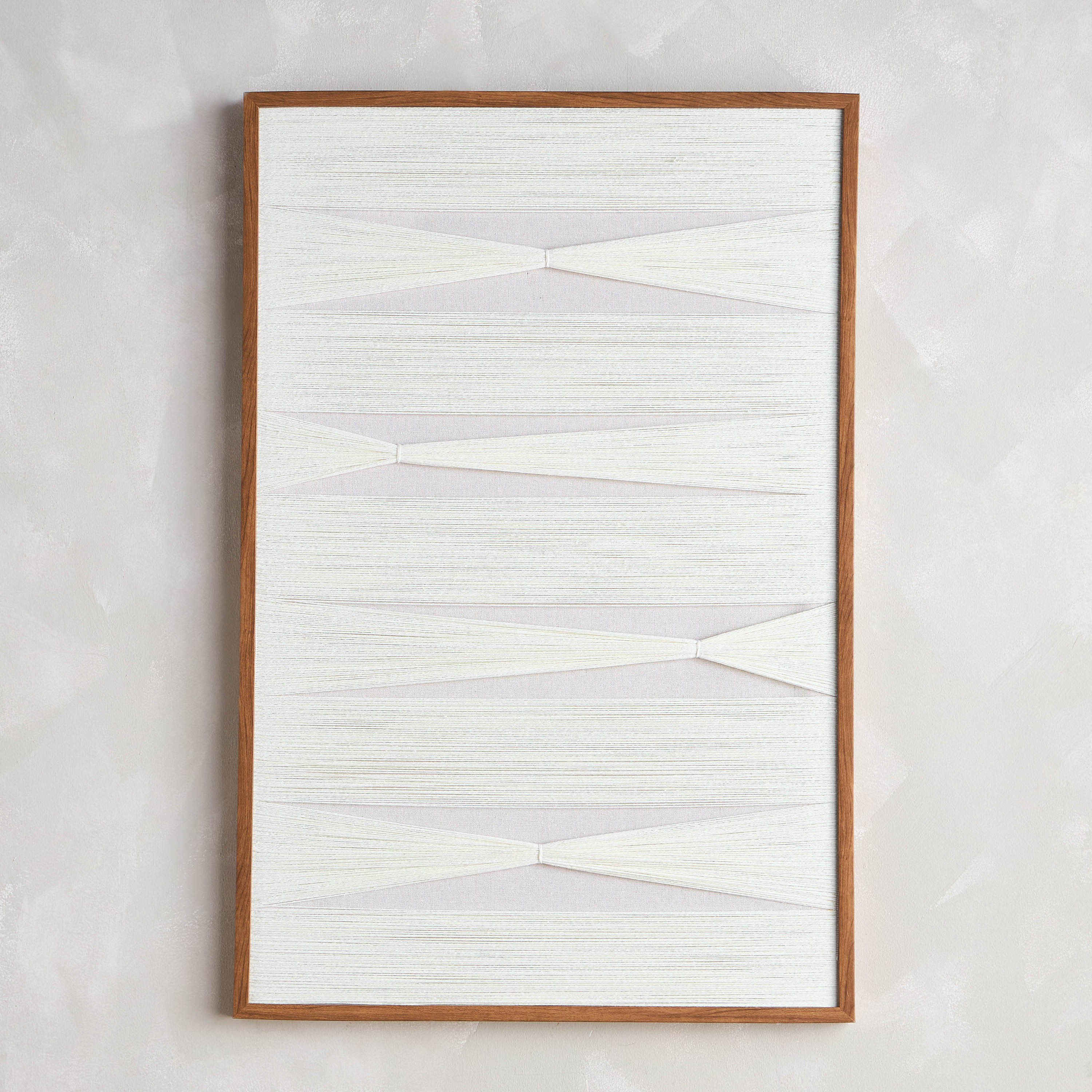Bahar Tassel Framed Canvas Wall Art - 60x90 cm