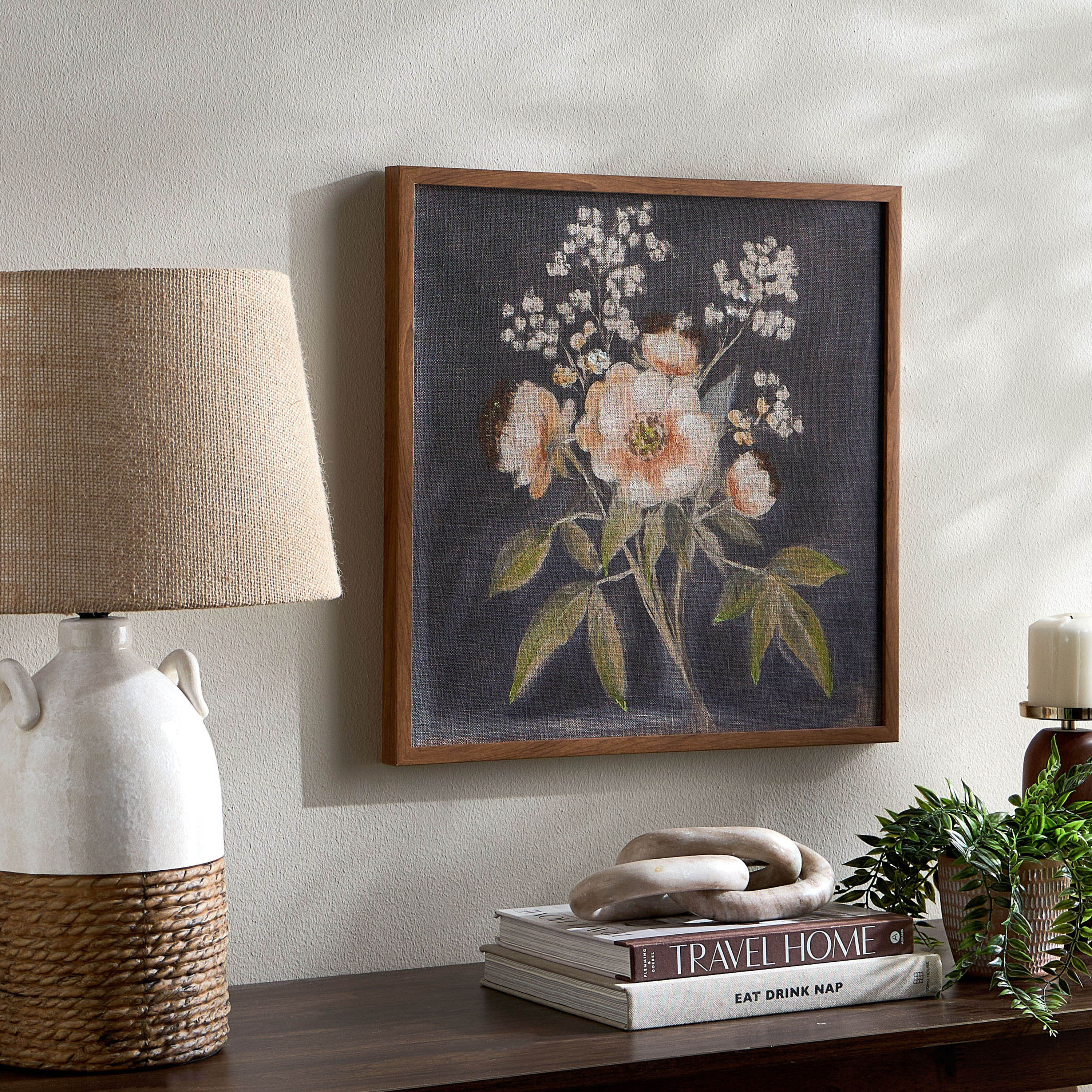 Mina Framed Wall Art - 50x50 cm-household-walldecorandmirrors-wallart-image-3