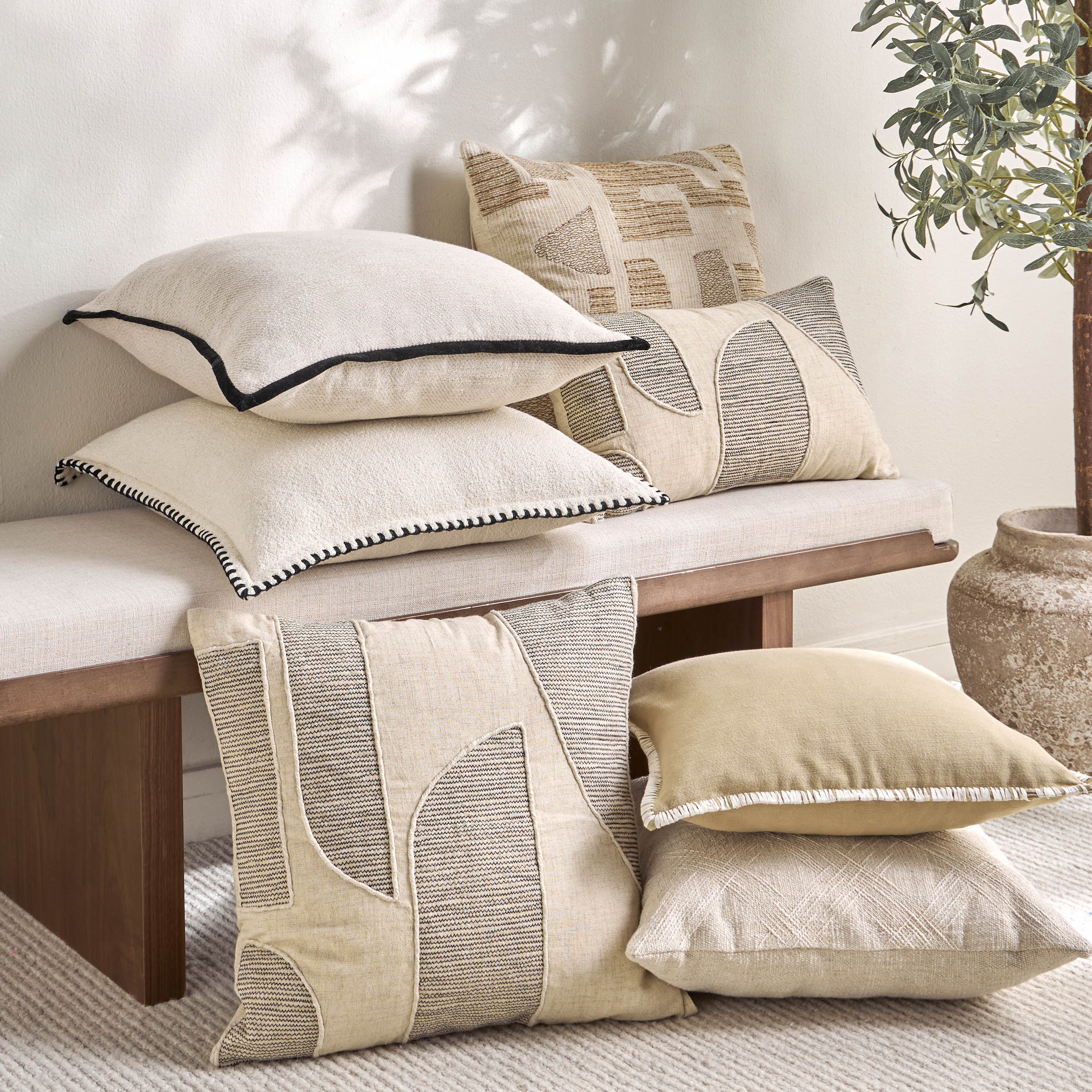Gradient Woven Cushion Cover - 50x50 cm-household-cushionsandthrows-cushioncovers-image-4