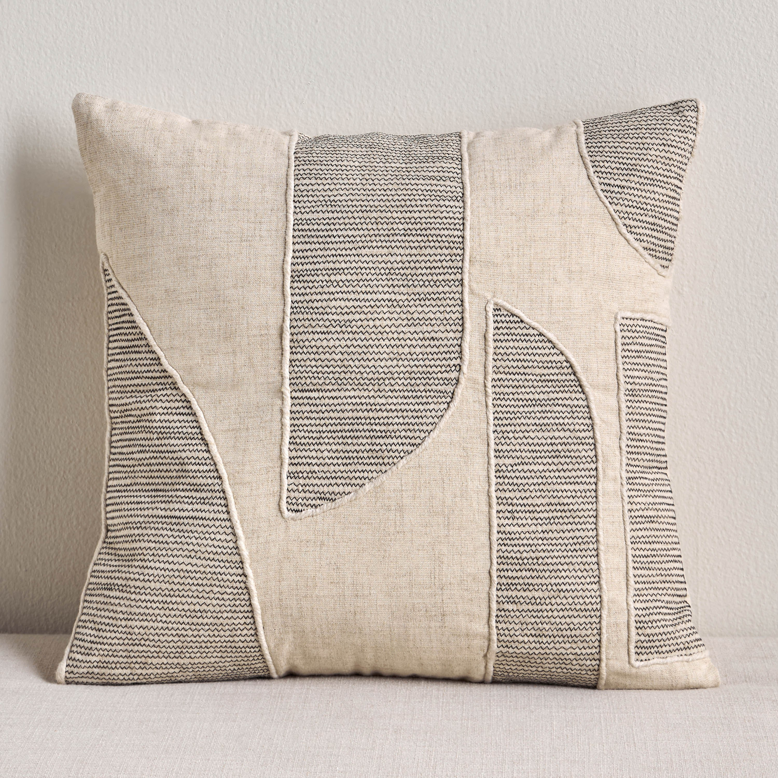 Gradient Embroidered Cushion Cover - 50x50 cm-household-cushionsandthrows-cushioncovers-image-1