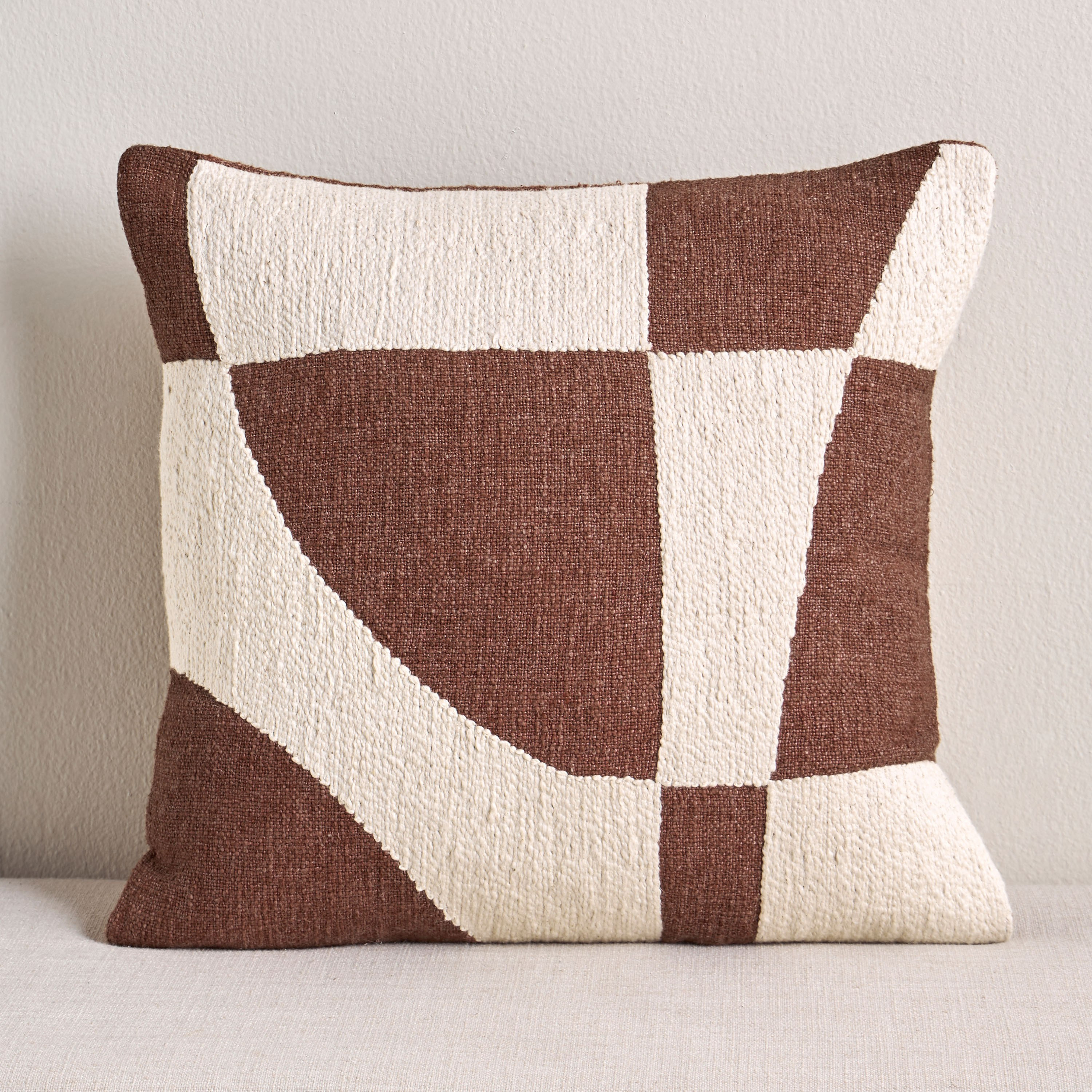 Mondo Embroidered Cushion Cover - 50x50 cm-household-cushionsandthrows-cushioncovers-image-1