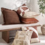 Mondo Embroidered Cushion Cover - 50x50 cm-household-cushionsandthrows-cushioncovers-image-4