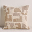 Mondo Embroidered Abstract Cushion Cover - 50x50 cm-household-cushionsandthrows-cushioncovers-image-1