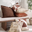 Mondo Embroidered Abstract Cushion Cover - 50x50 cm-household-cushionsandthrows-cushioncovers-image-4