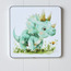 زينة حائط كانفاس مؤطرة سترونغ آند سمارت - نيت - 30×30 سم.-kids-decorandlighting-decor-wallart-image-4