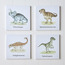 Rex 4-Piece Unframed Canvas Wall Art Set - 28x28 cm-kids-decorandlighting-decor-wallart-image-1