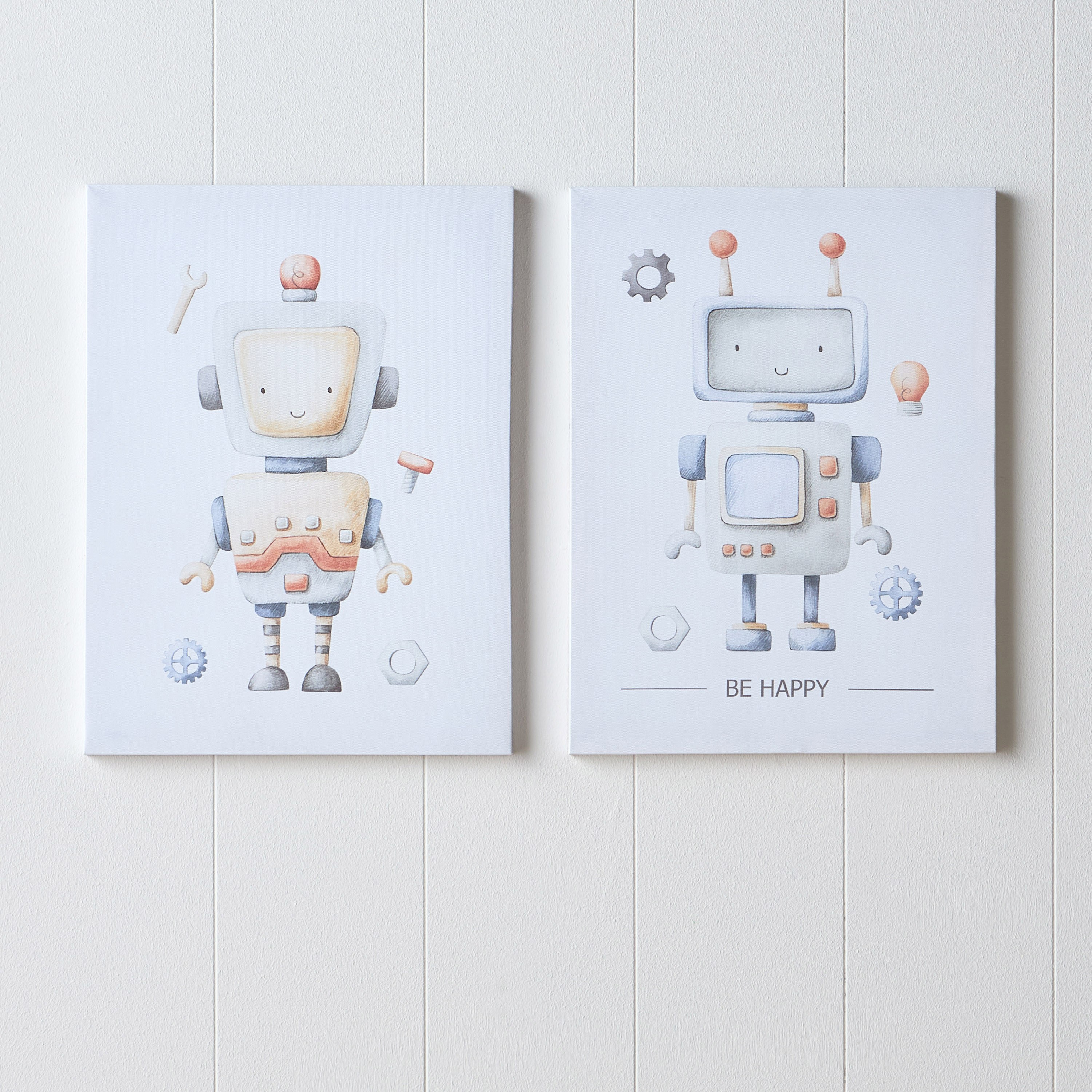 Rick 2-Piece Unframed Canvas Wall Art Set - 30x40 cm