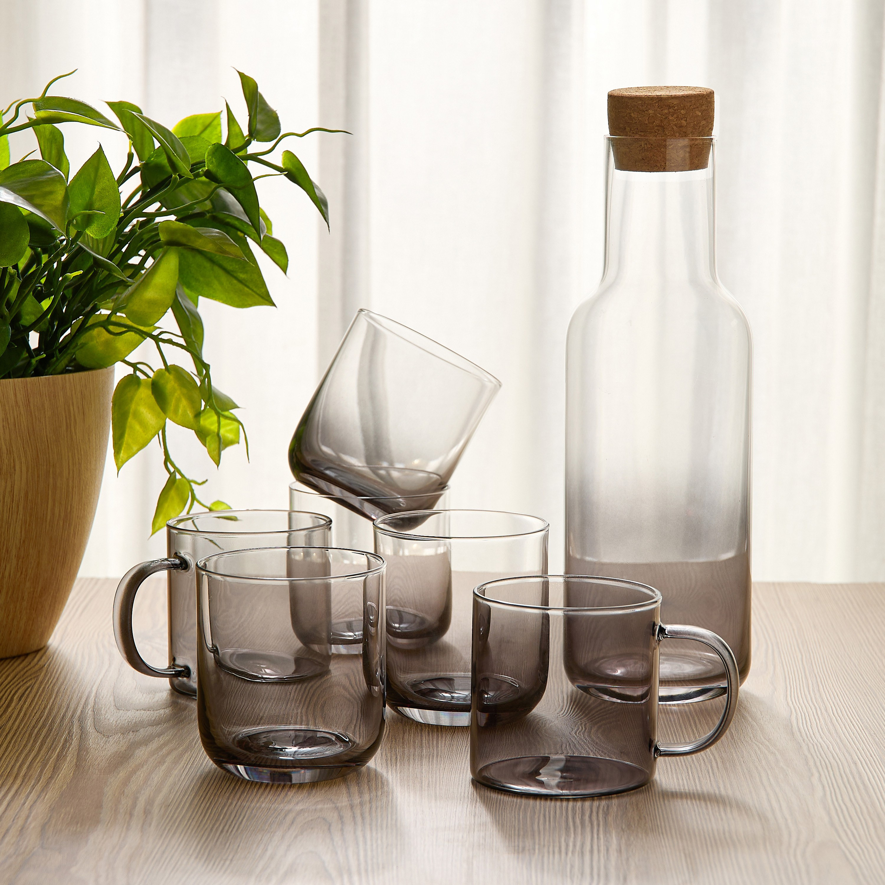 Gradient 2-Piece Glass Mug Set - 320 ml-household-dining-teaandcoffee-mugsandcups-image-3