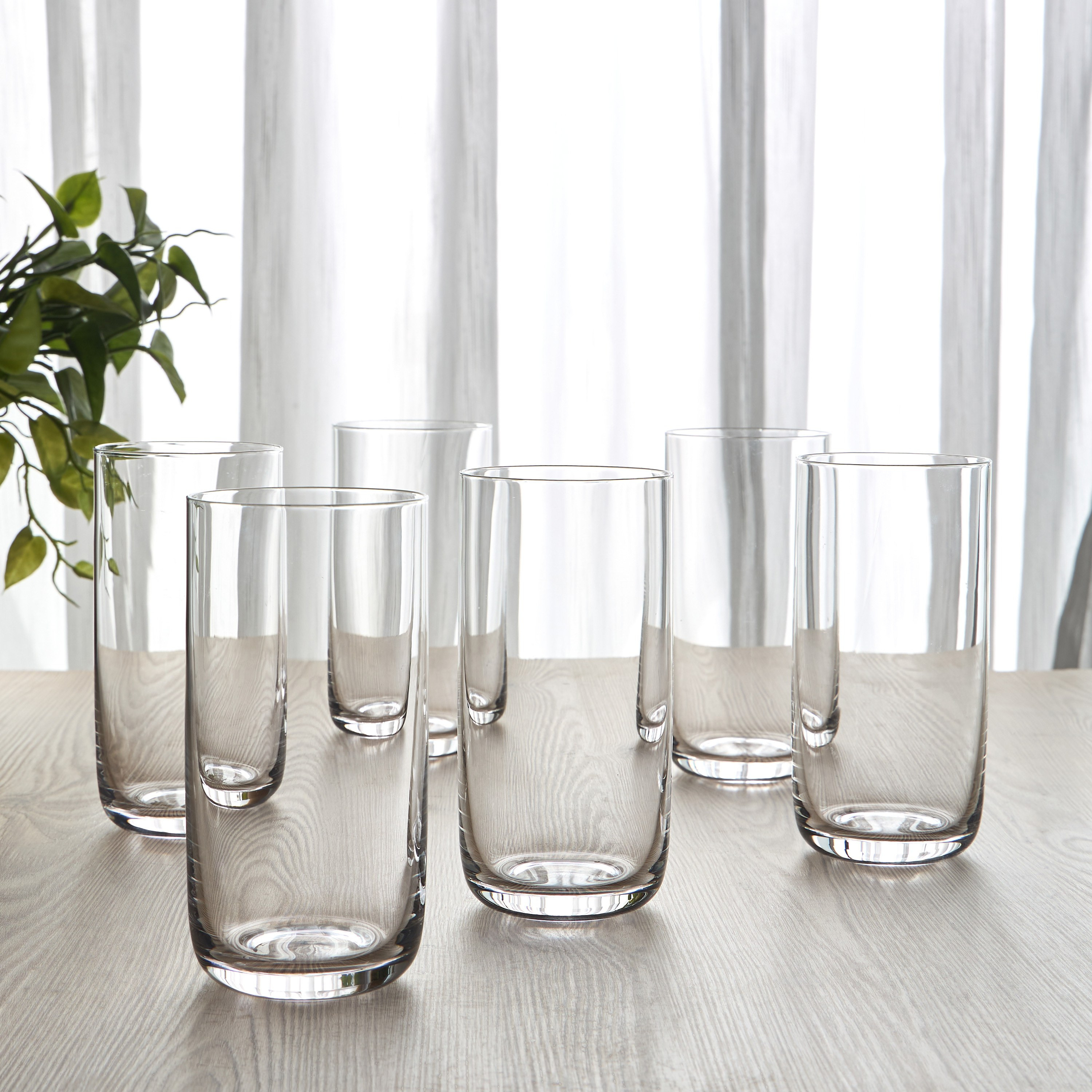 Inaya 6-Piece Highball Glass Set - 500 ml-household-dining-glassware-drinkingglasses-image-1