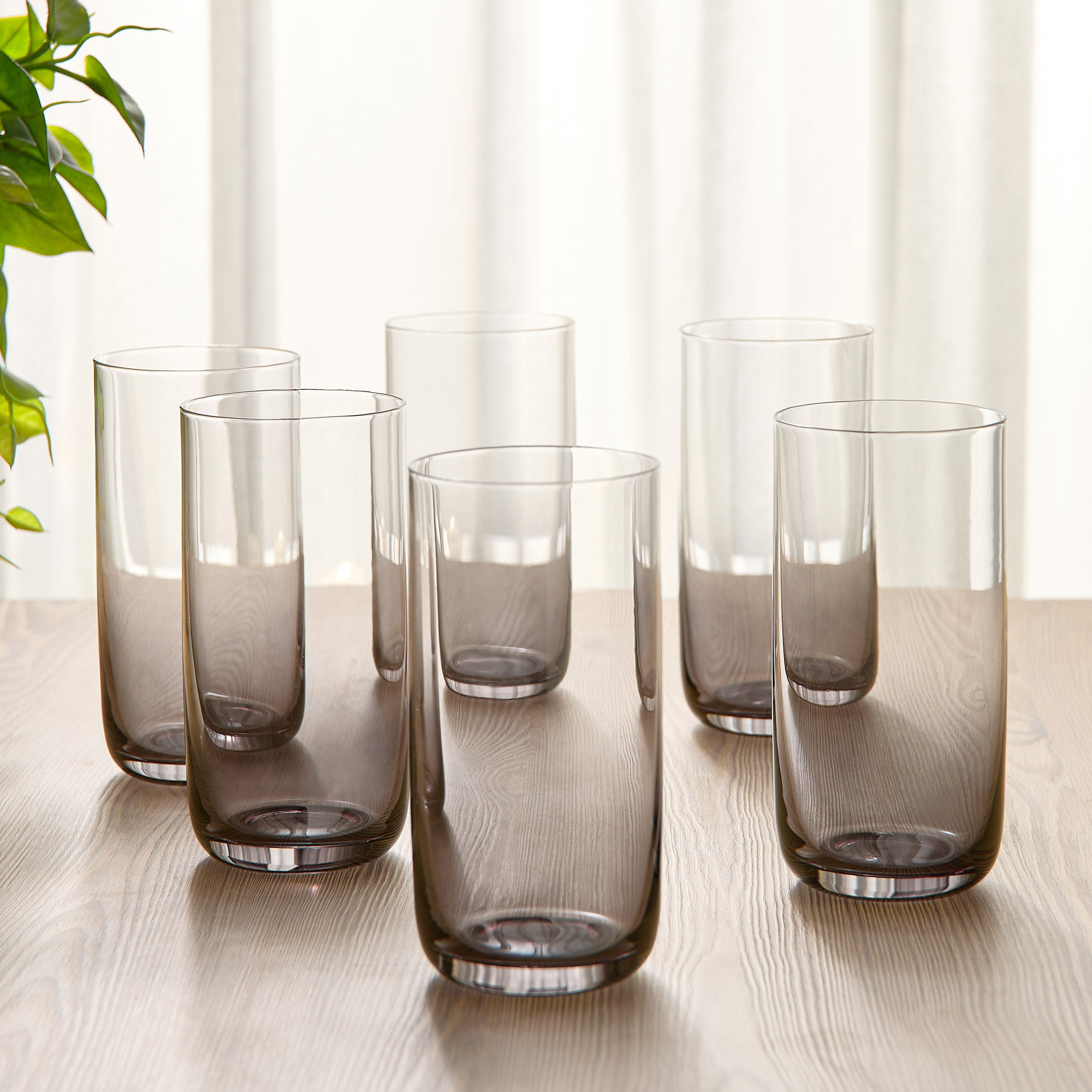 Gradient 6-Piece Highball Glass Set - 500 ml-household-dining-glassware-drinkingglasses-image-1