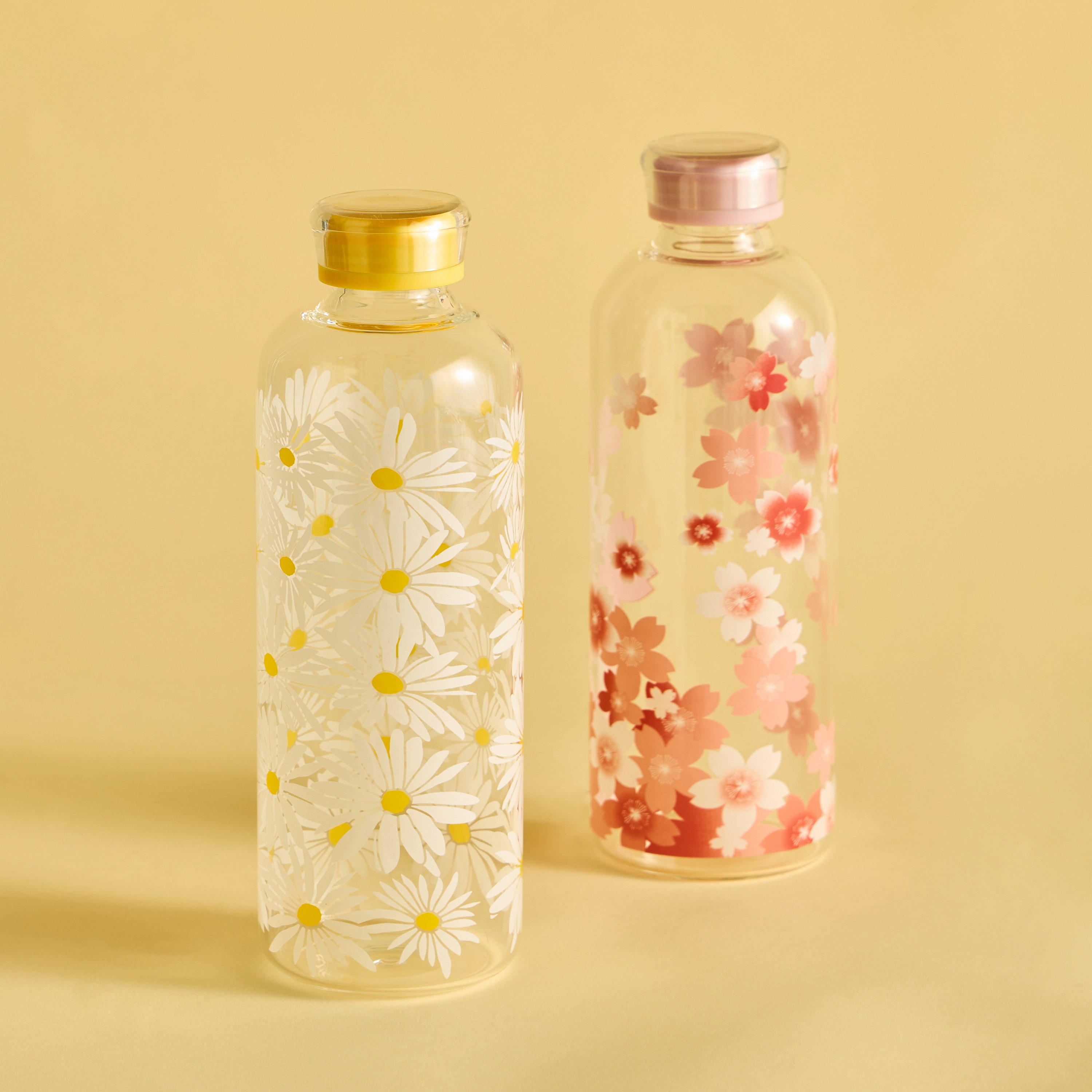 قارورة ماء من زجاج البوروسيليكات - كاميليا - 1 لتر-household-dining-drinkserveware-bottles-image-1