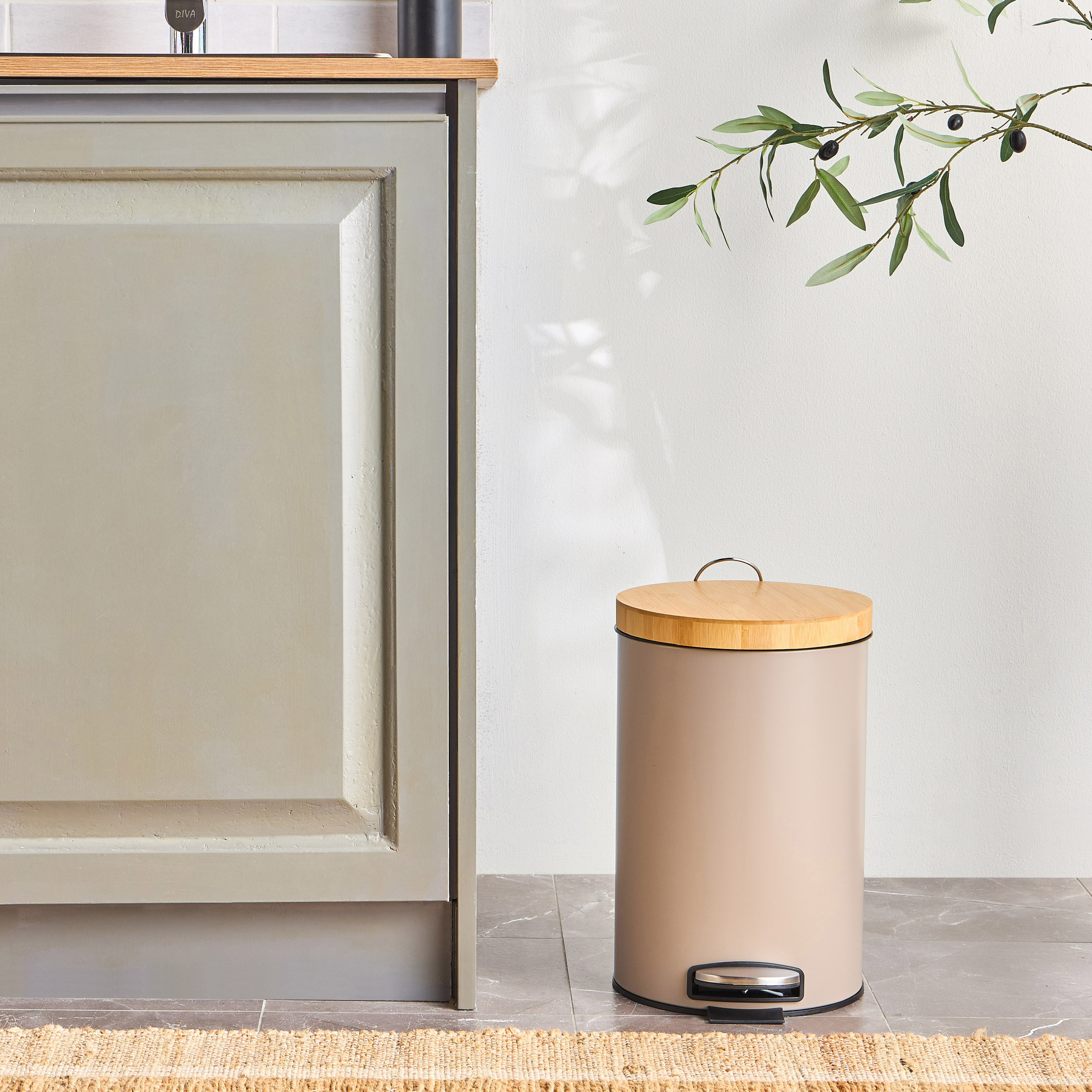 Brookline Pedal Waste Bin - 12 L-household-bathandlaundry-wastebinsandaccessories-image-5