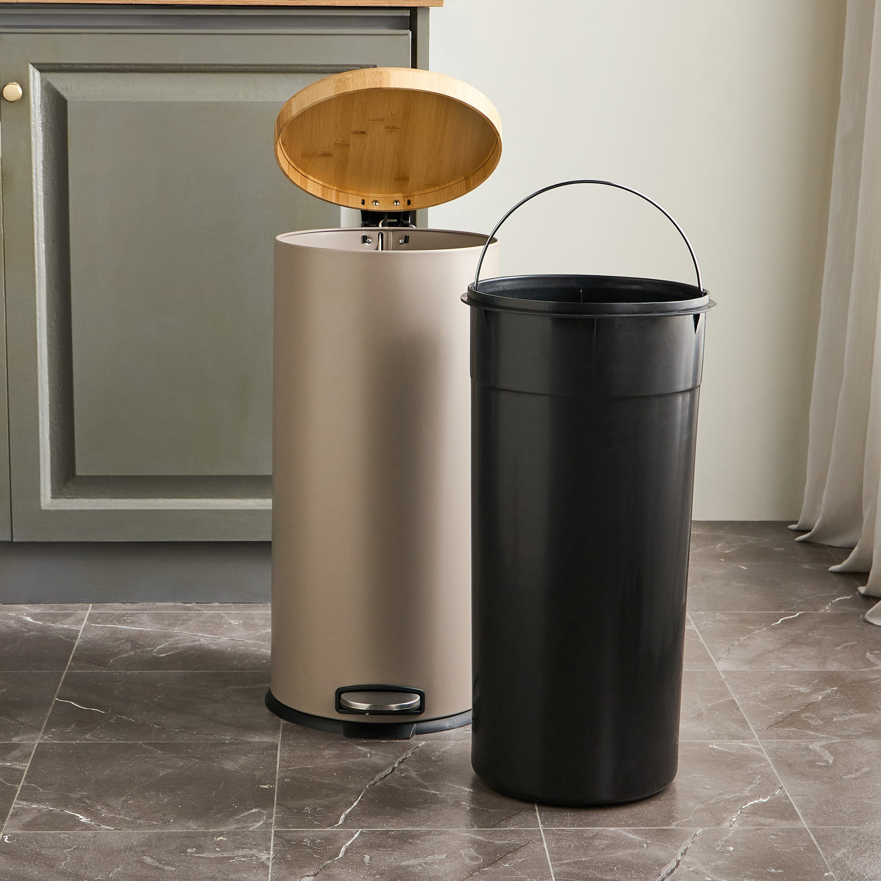 Brookline Pedal Waste Bin - 30 L-household-bathandlaundry-wastebinsandaccessories-image-3