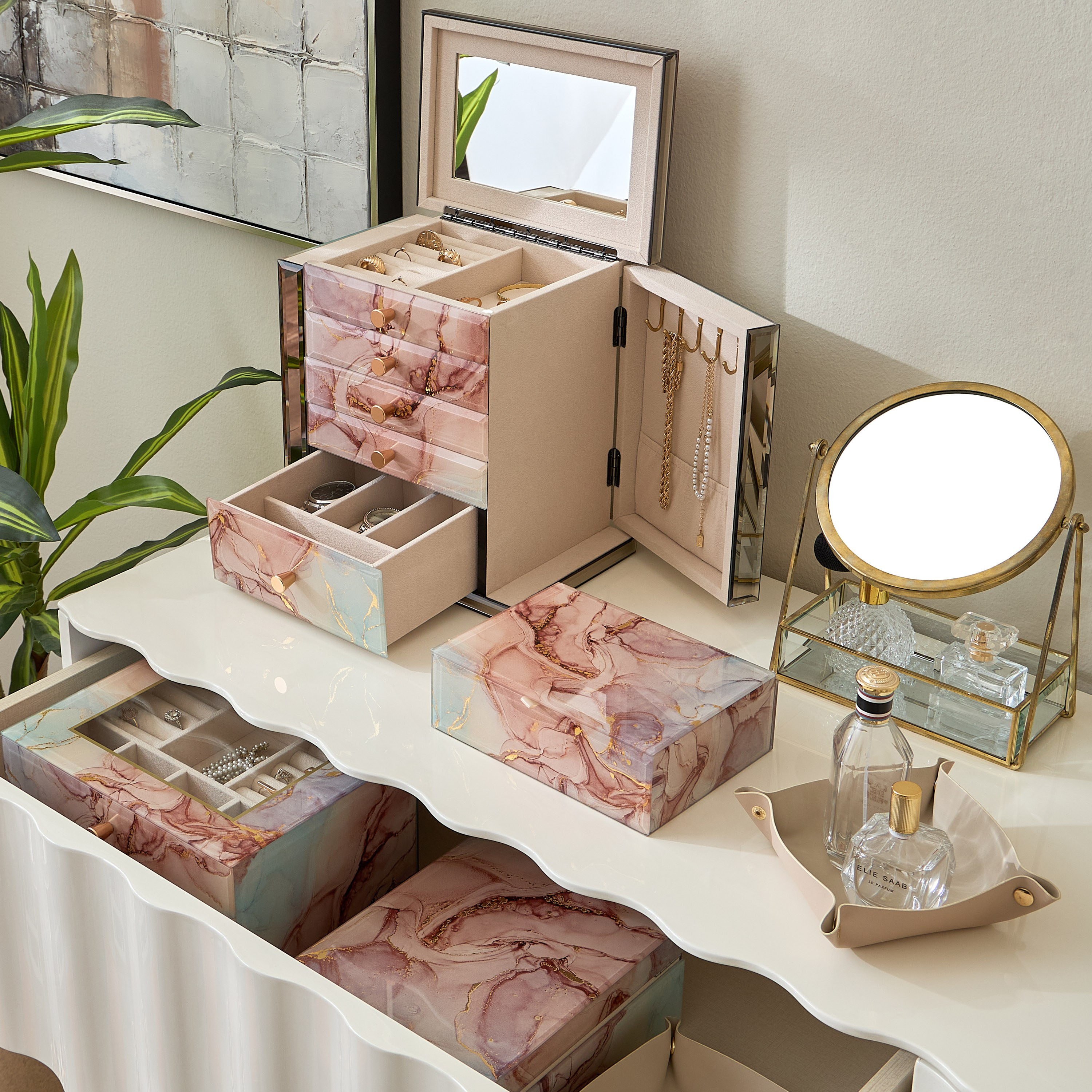 Elara 5-Compartment Jewellery Organizer-household-storage-jewelleryorganizing-jewelleryboxesandstands-image-4