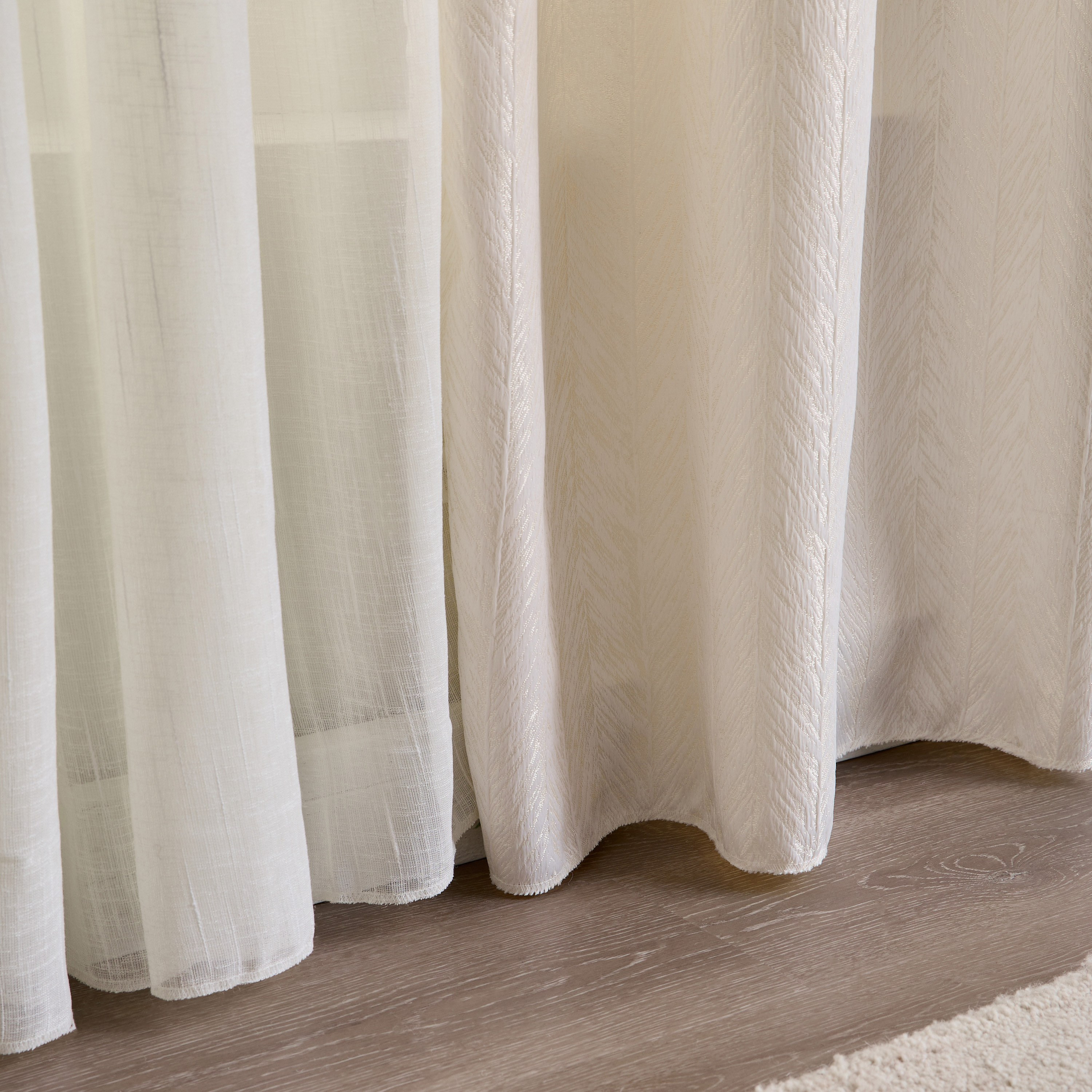 Della 4-Piece Curtain Set - 130x300 cm-household-windows-curtains-image-2