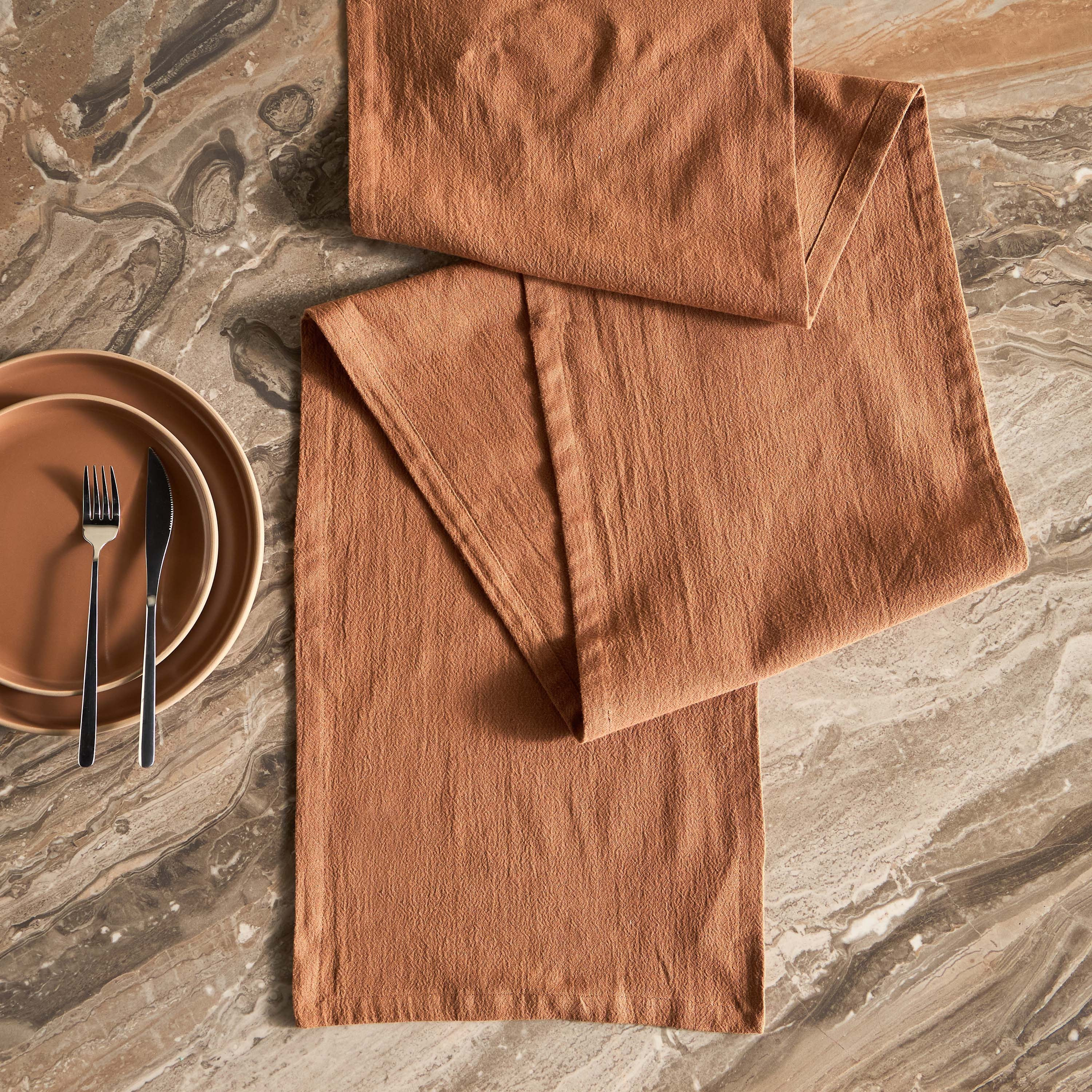 مفرش طاولة ريفي - موندو - 30x180 سم-household-dining-tablelinen-runnersandtablecovers-image-1