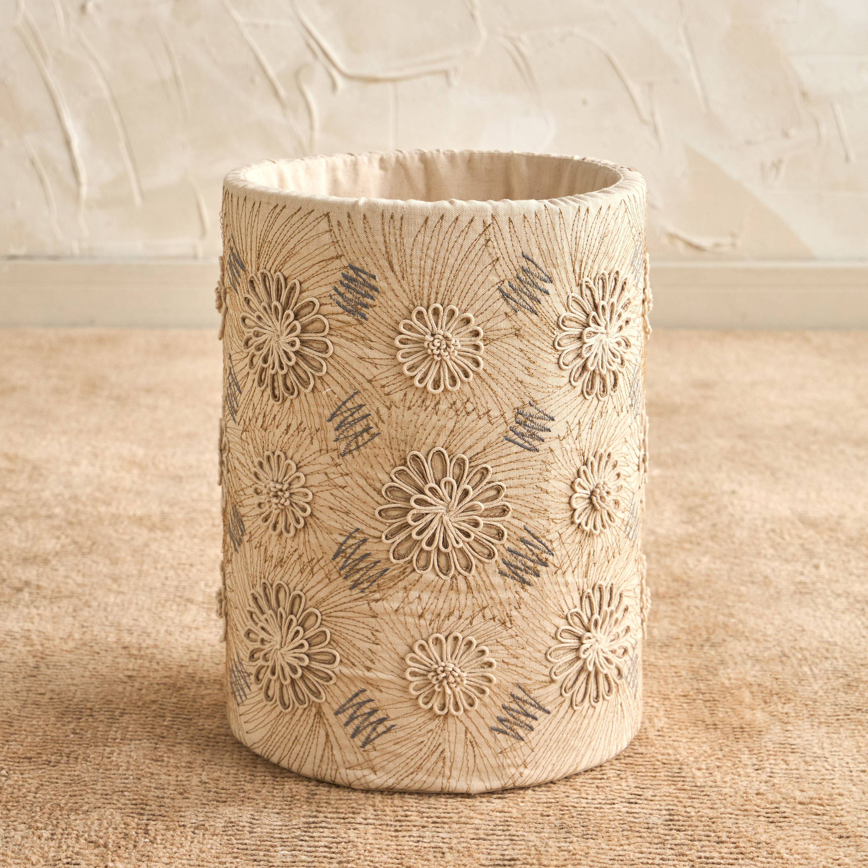 Kori Floral Decorative Storage Basket-household-storage-storagesolutions-storageboxesandbaskets-image-1