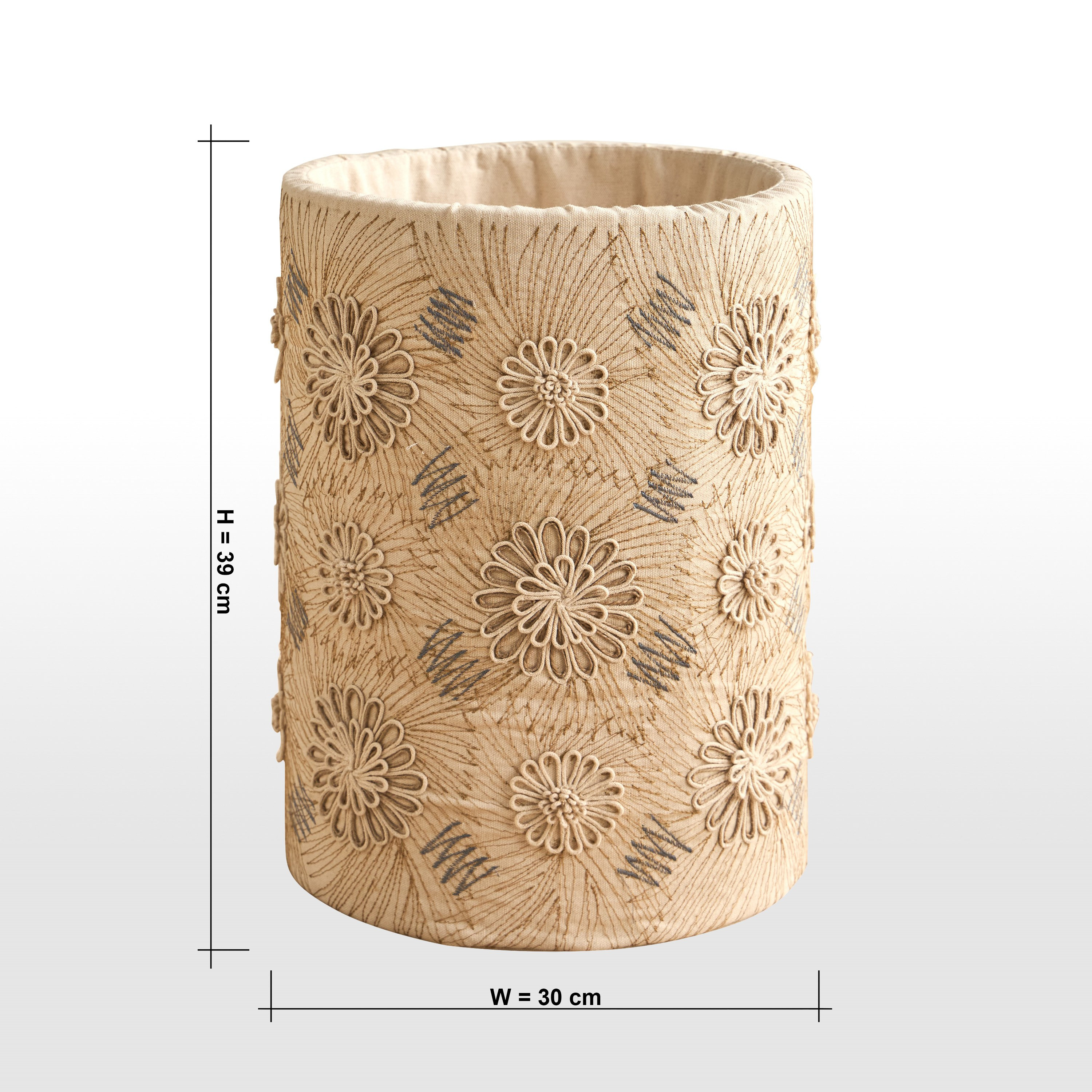 Kori Floral Decorative Storage Basket-household-storage-storagesolutions-storageboxesandbaskets-image-5