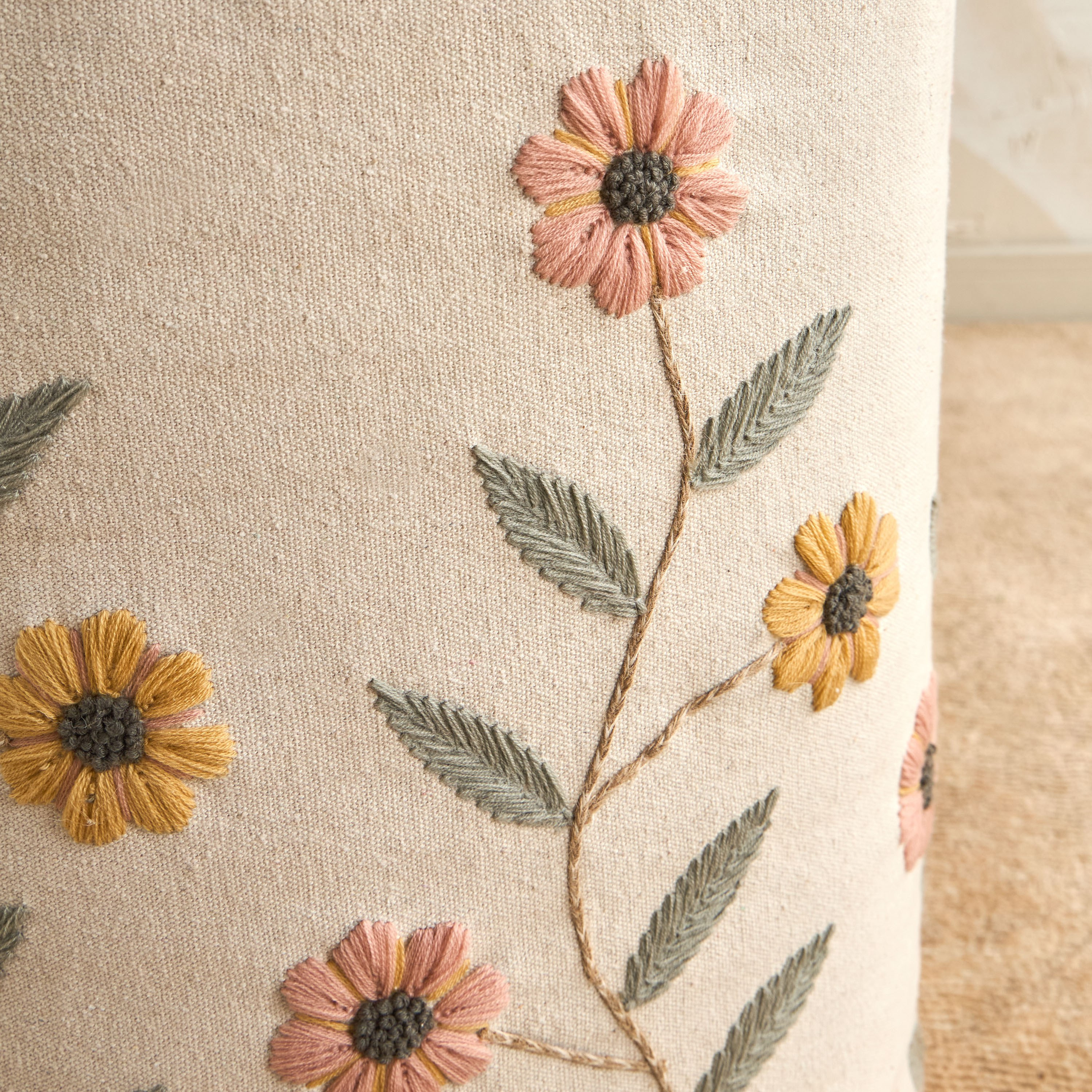 Kori Floral Decorative Storage Basket-household-storage-storagesolutions-storageboxesandbaskets-image-2