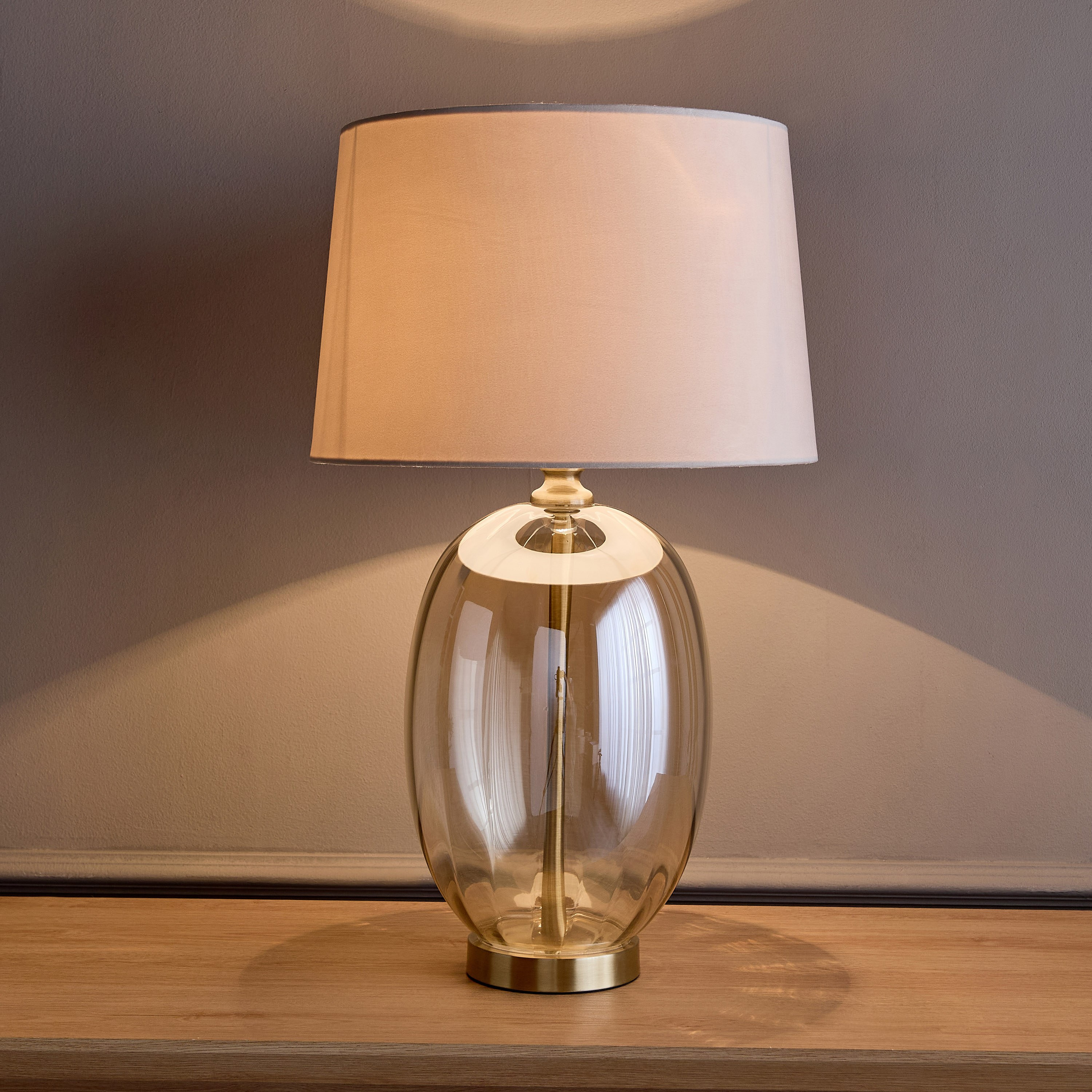 Emery Glass Table Lamp - 73 cm-household-lighting-tableanddesklamps-image-2