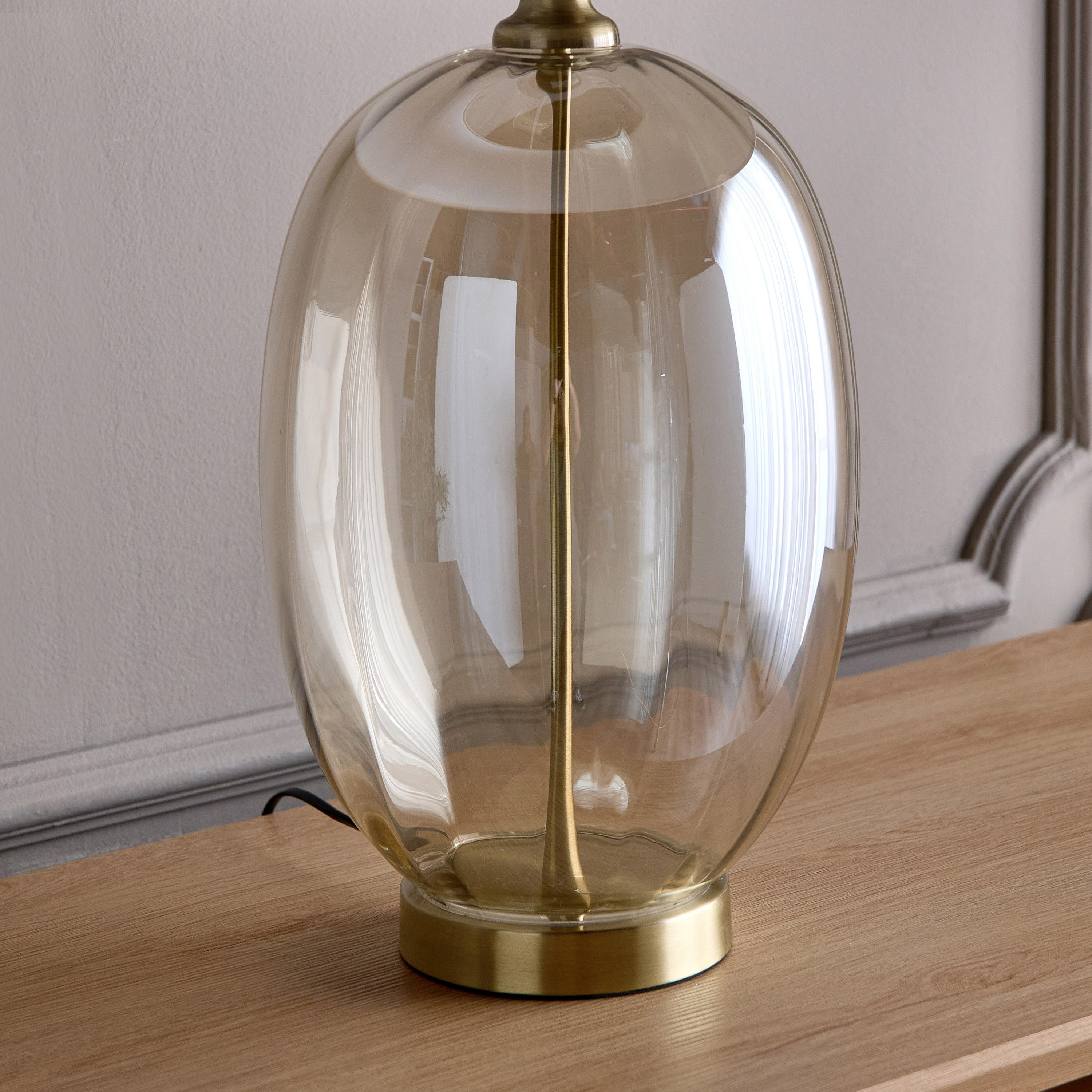 Emery Glass Table Lamp - 73 cm-household-lighting-tableanddesklamps-image-4