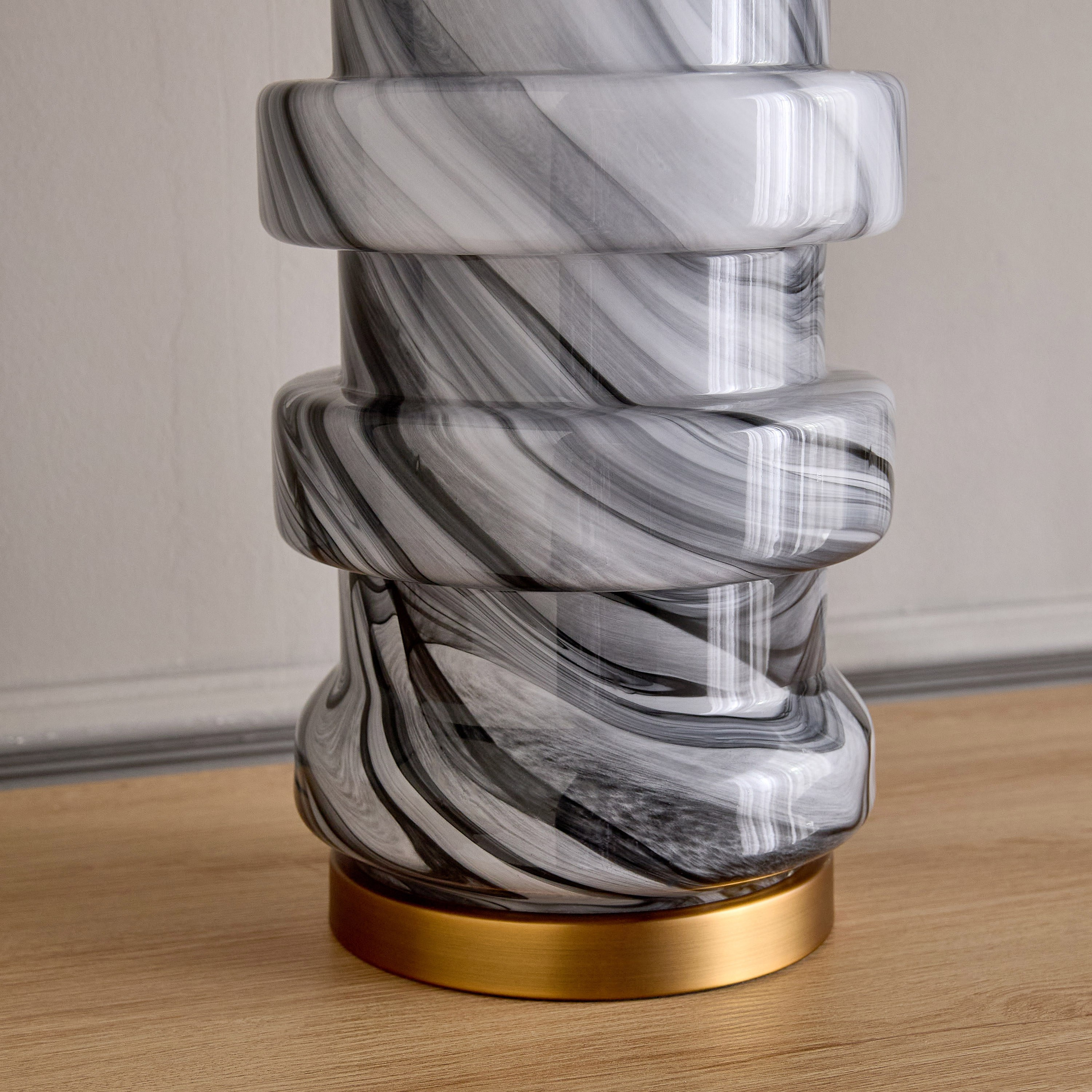Ezra Glass Table Lamp - 76 cm-household-lighting-tableanddesklamps-image-4