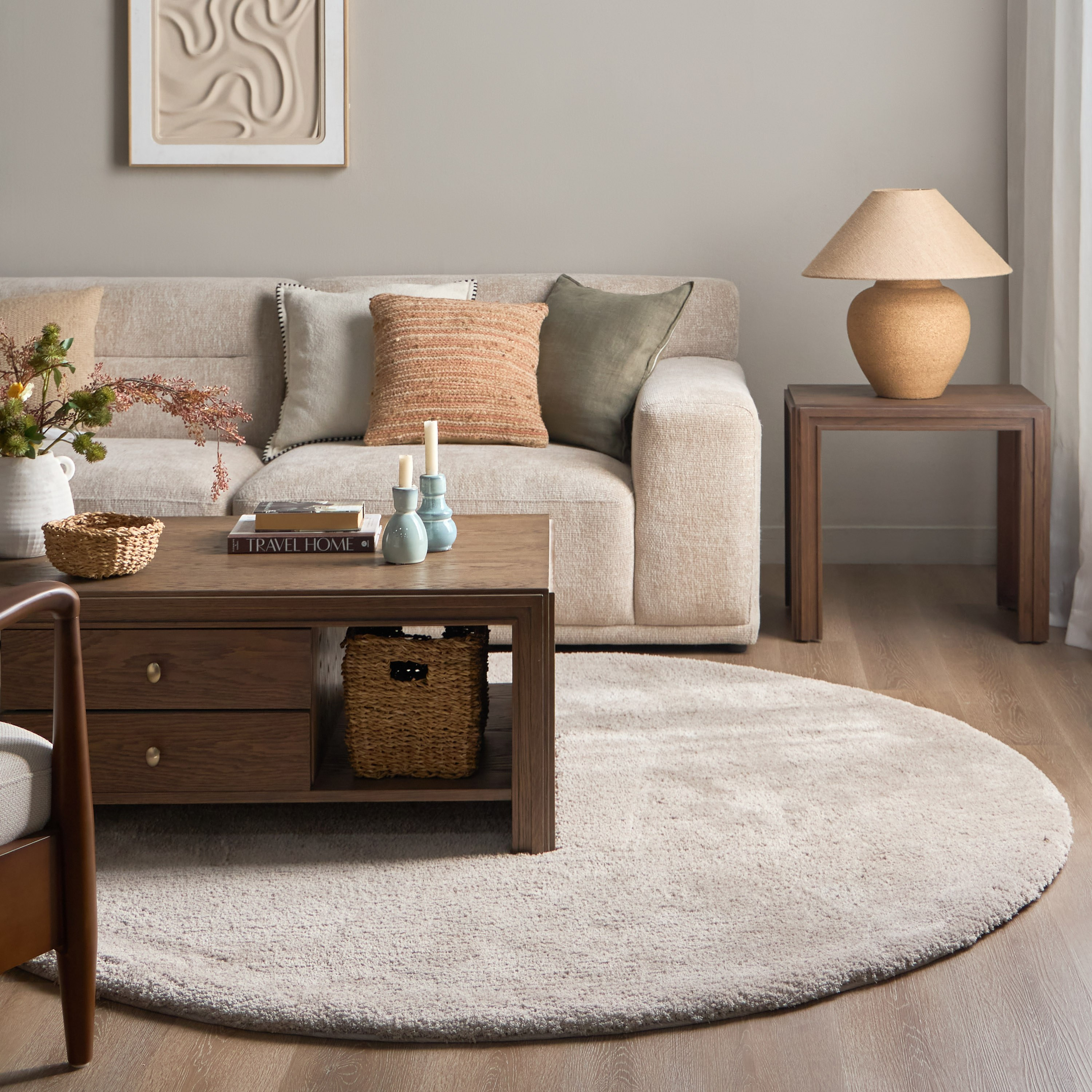 Viva Velvet Shaggy Rug - 200 cm-household-rugsandcarpets-rugs-image-5