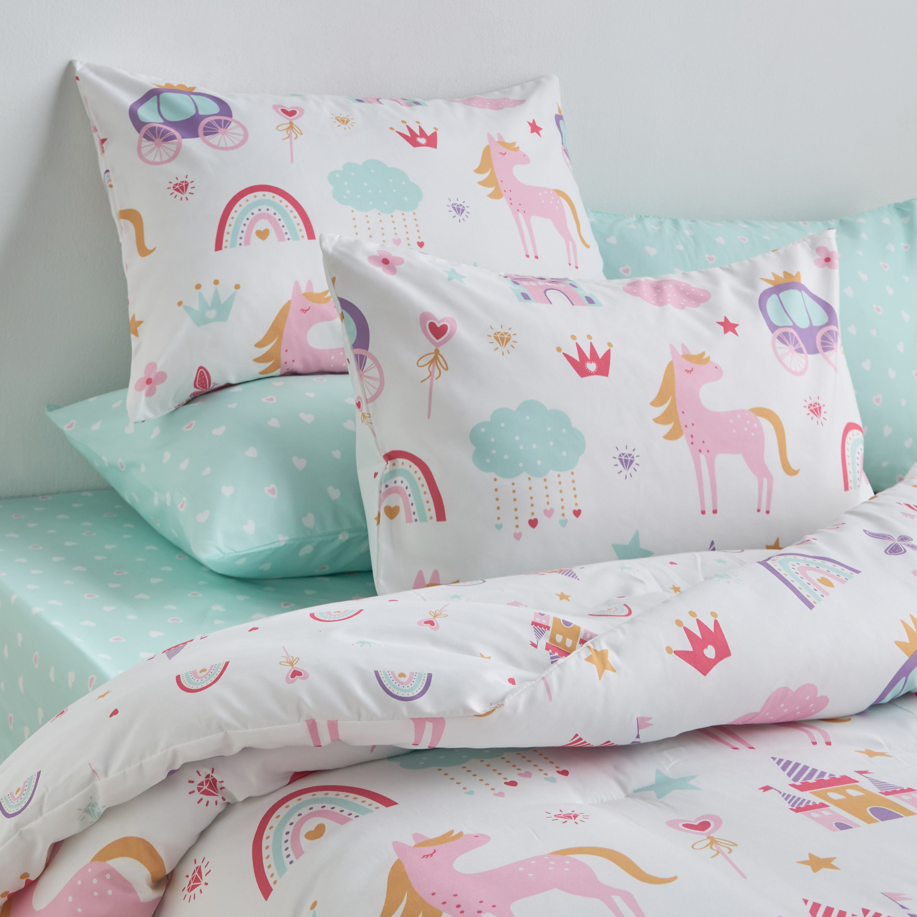 Nayeli Printed 4-Piece Single Comforter Set - 135x220 cm-babyandkids-beddingandwindows-bedding-comforters-image-1