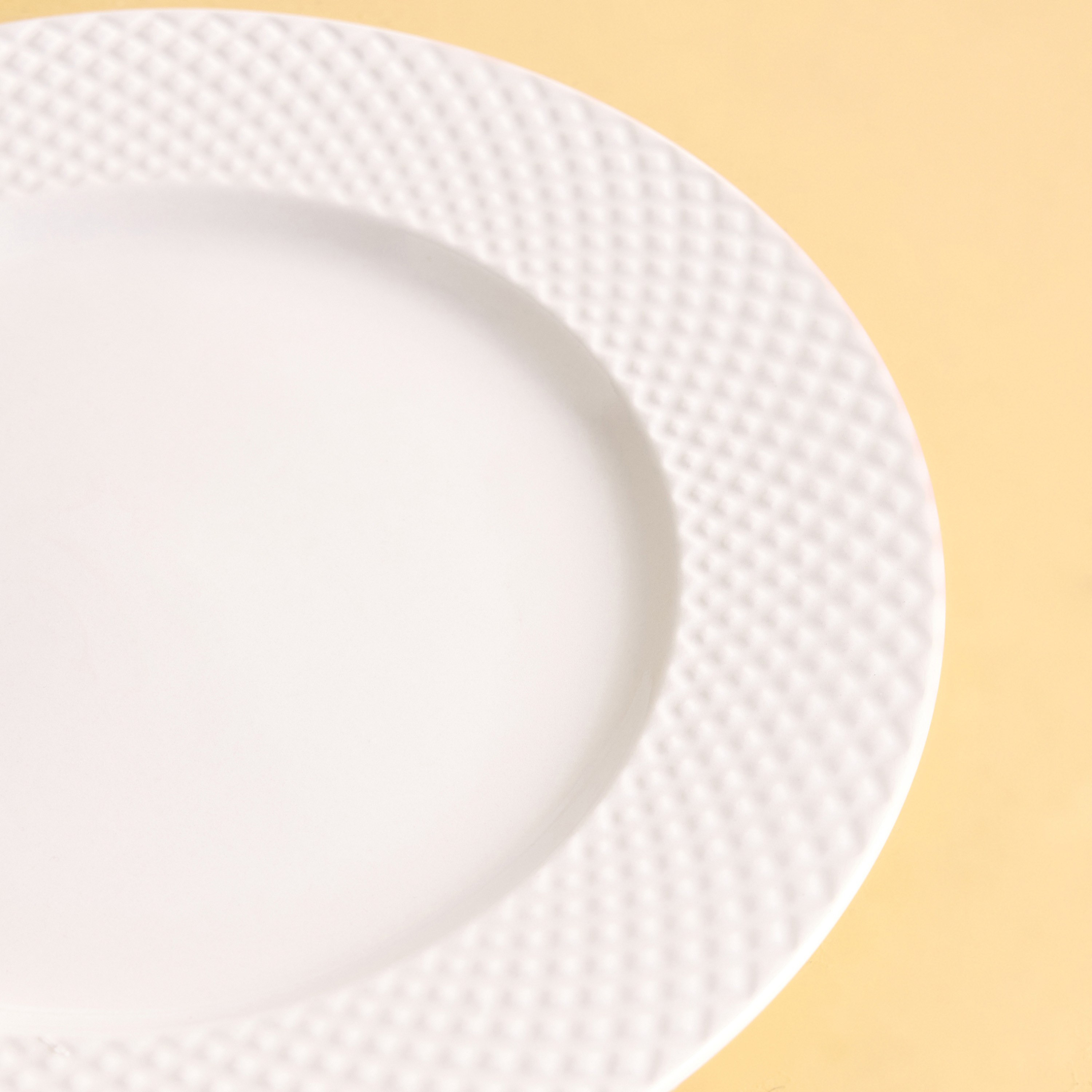 Veton Porcelain Dinner Plate - 27 cm-household-dining-dinnerware-dinnerwarecollections-image-2