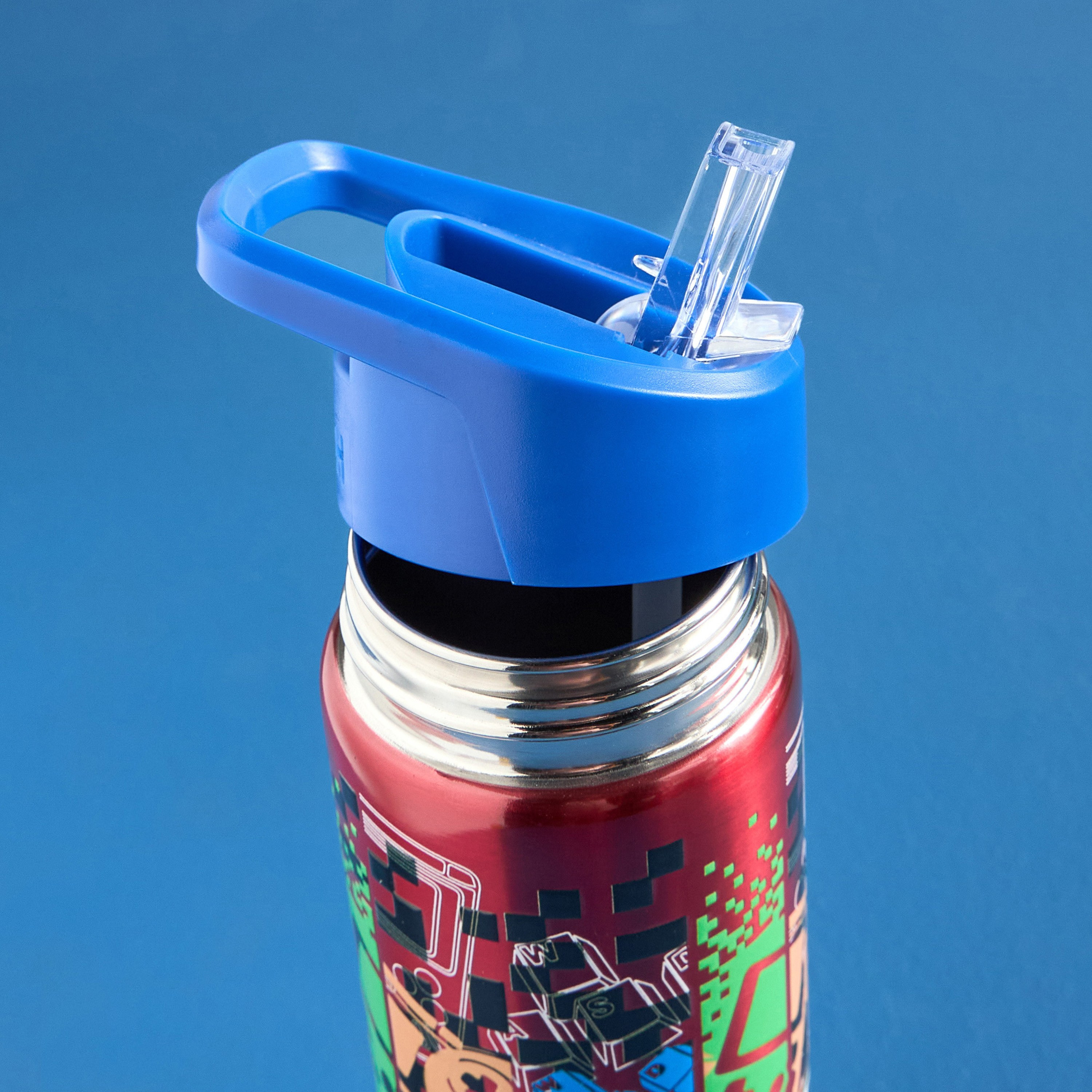 قارورة مياه بقشة وجدار مفرد ستانليس ستيل - إيميوليتور - 750 مل-babyandkids-eatanddrink-waterbottles-image-2
