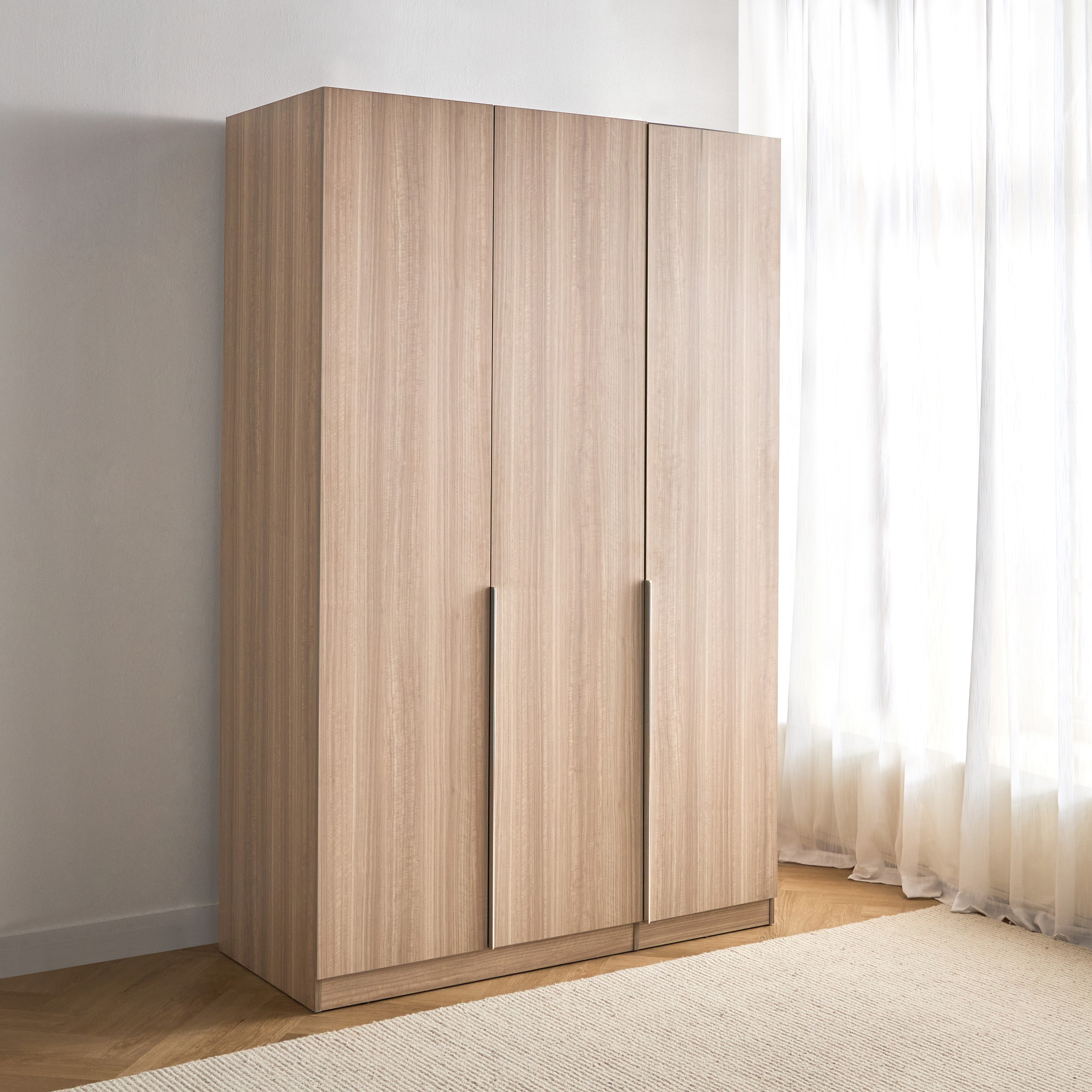 خزانة ملابس بـ 3 أبواب وأدراج - وارنر-furniture-bedroom-wardrobes-image-1