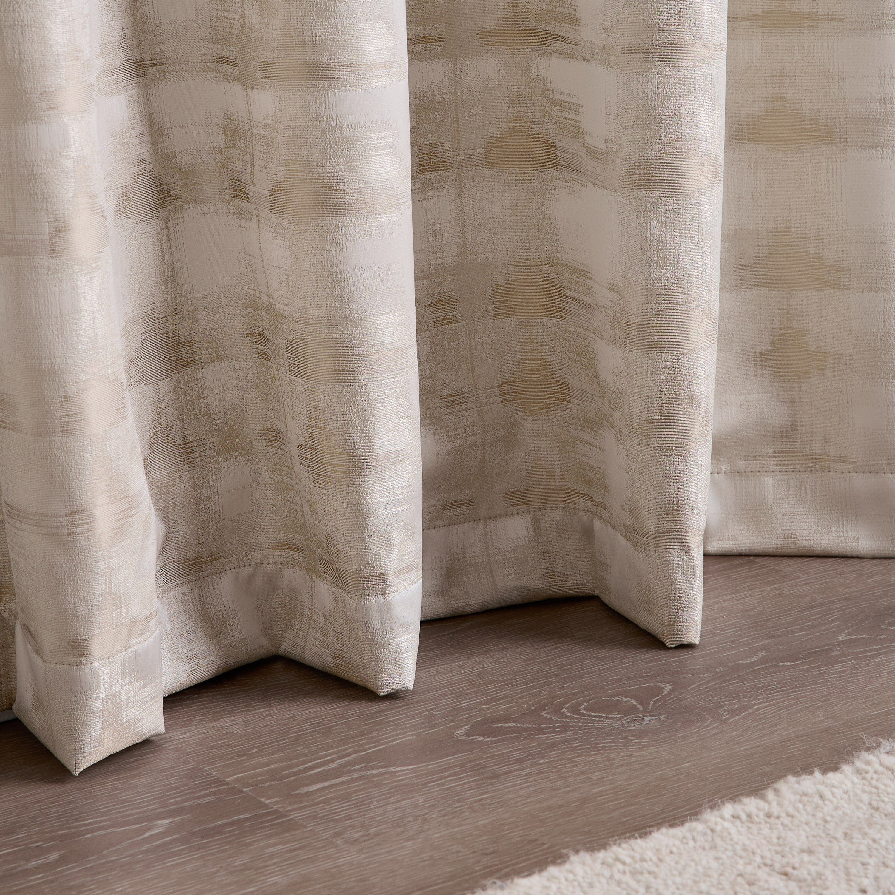 طقم ستائر معتمة من قطعتين - أليسون - 135x280 سم-household-windows-curtains-image-2