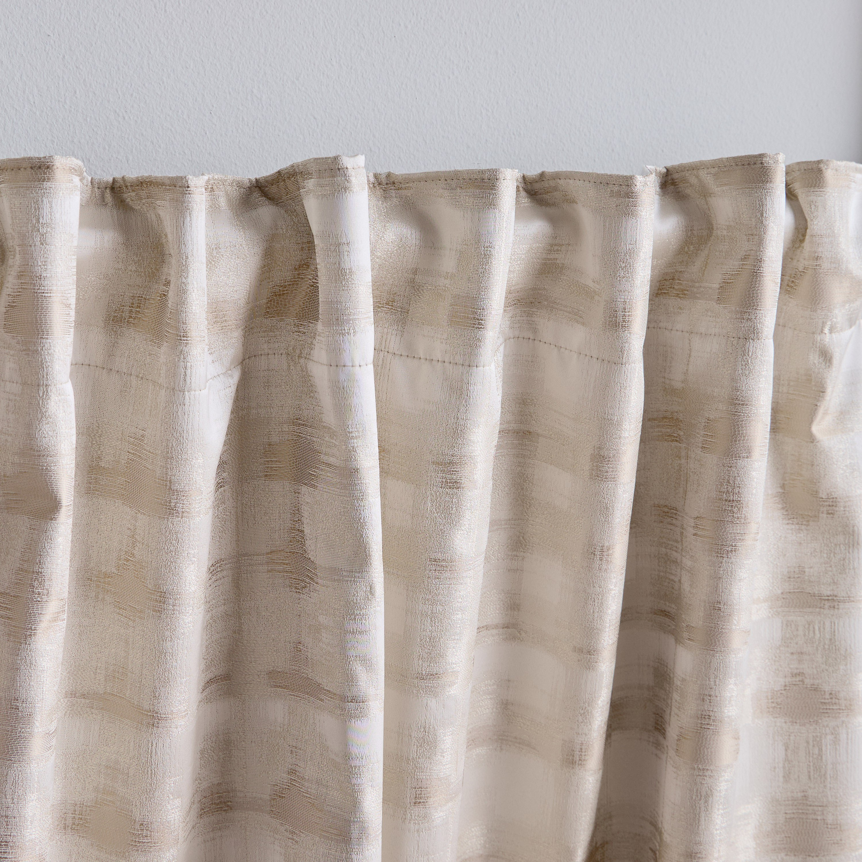 طقم ستائر معتمة من قطعتين - أليسون - 135x280 سم-household-windows-curtains-image-3